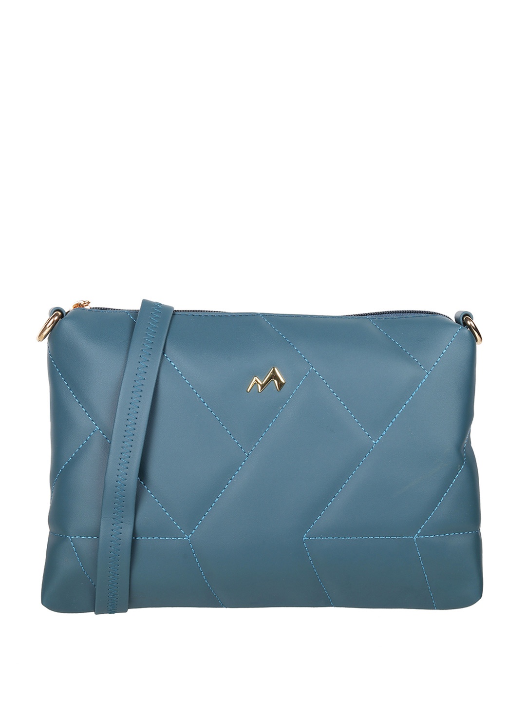 

Metro Bucket Sling Bag with Quilted Handbags, Blue