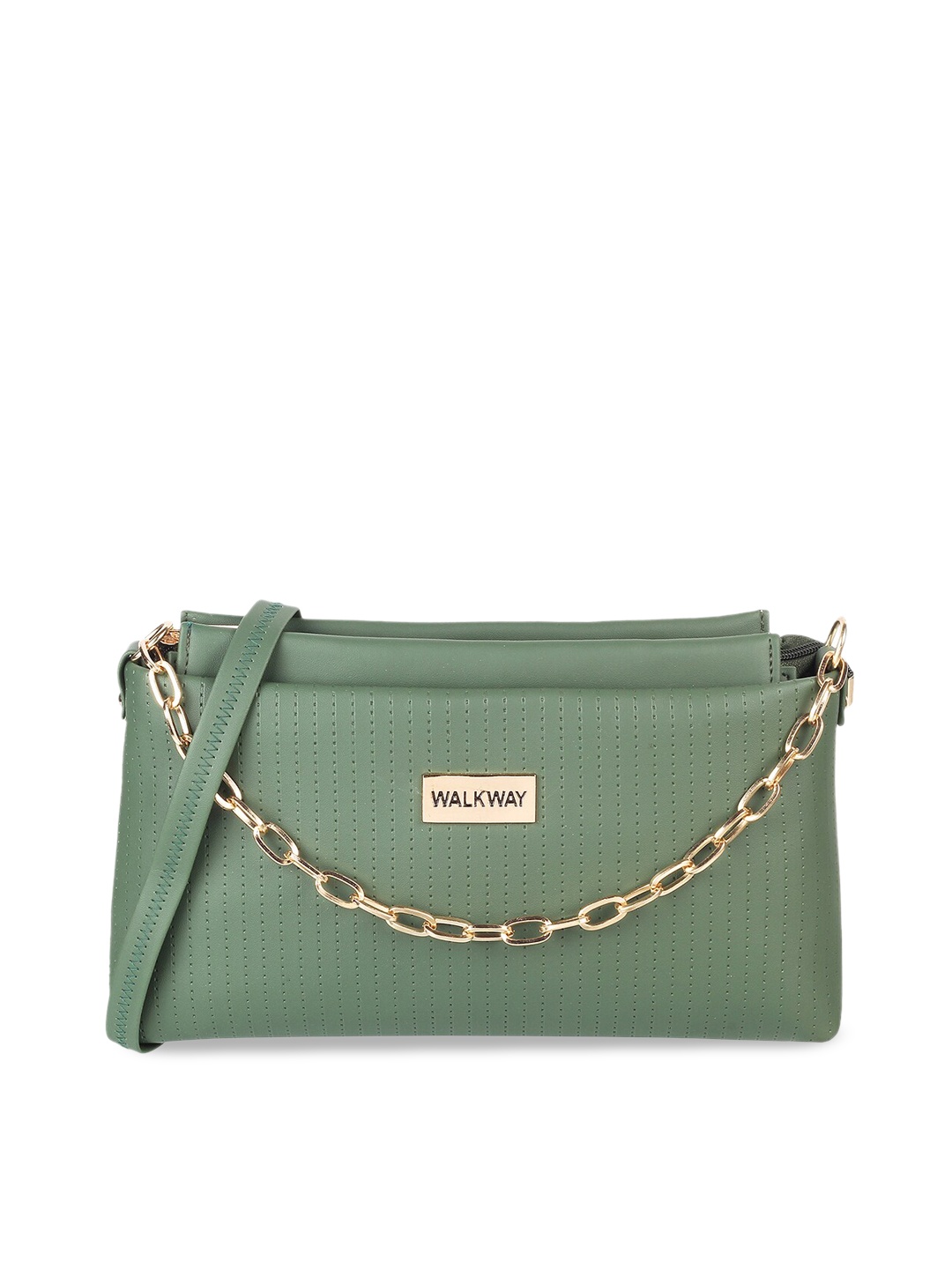 

WALKWAY by Metro Textured Handheld Bag Handbags, Green