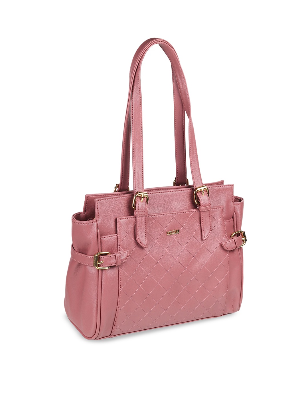 

Mochi Peach-Coloured Bowling Shoulder Bag