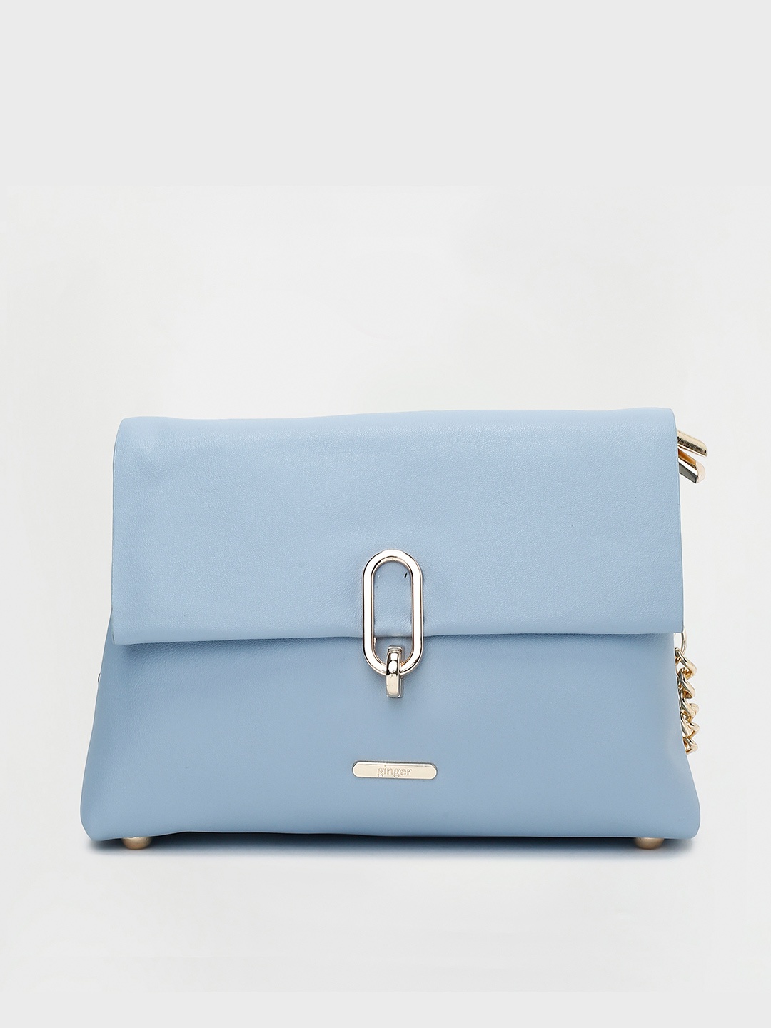 

Ginger by Lifestyle Blue Structured Sling Bag
