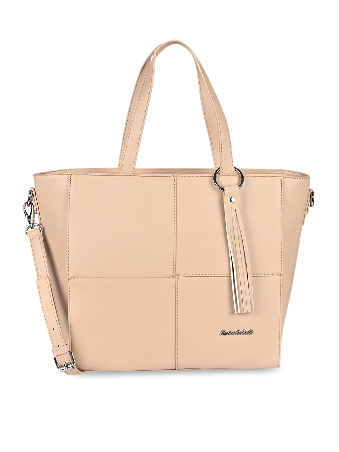 

Marina Galanti Pastel Jetsetter Shoulder Bag with Tasselled, Cream