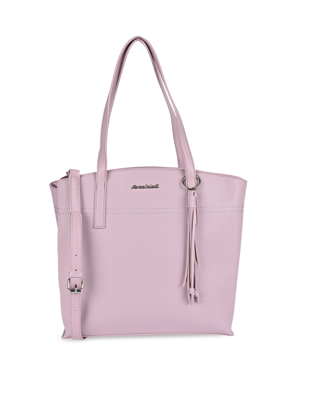 

Marina Galanti Wander Wave Structured Shoulder Bag with Tasselled, Pink