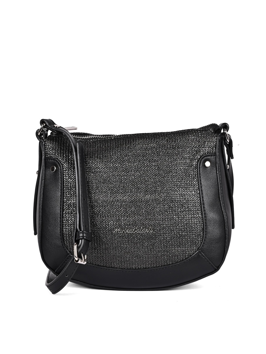 

Marina Galanti Pixelquest Soft One Size Crossbody Bag, Black