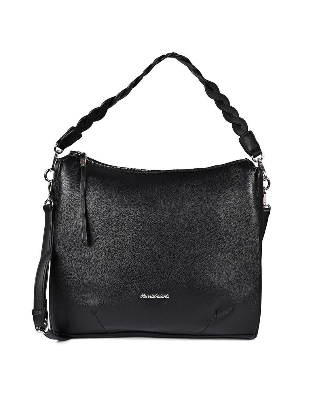 

Marina Galanti Women Soft One Size Hobo Handbag, Black