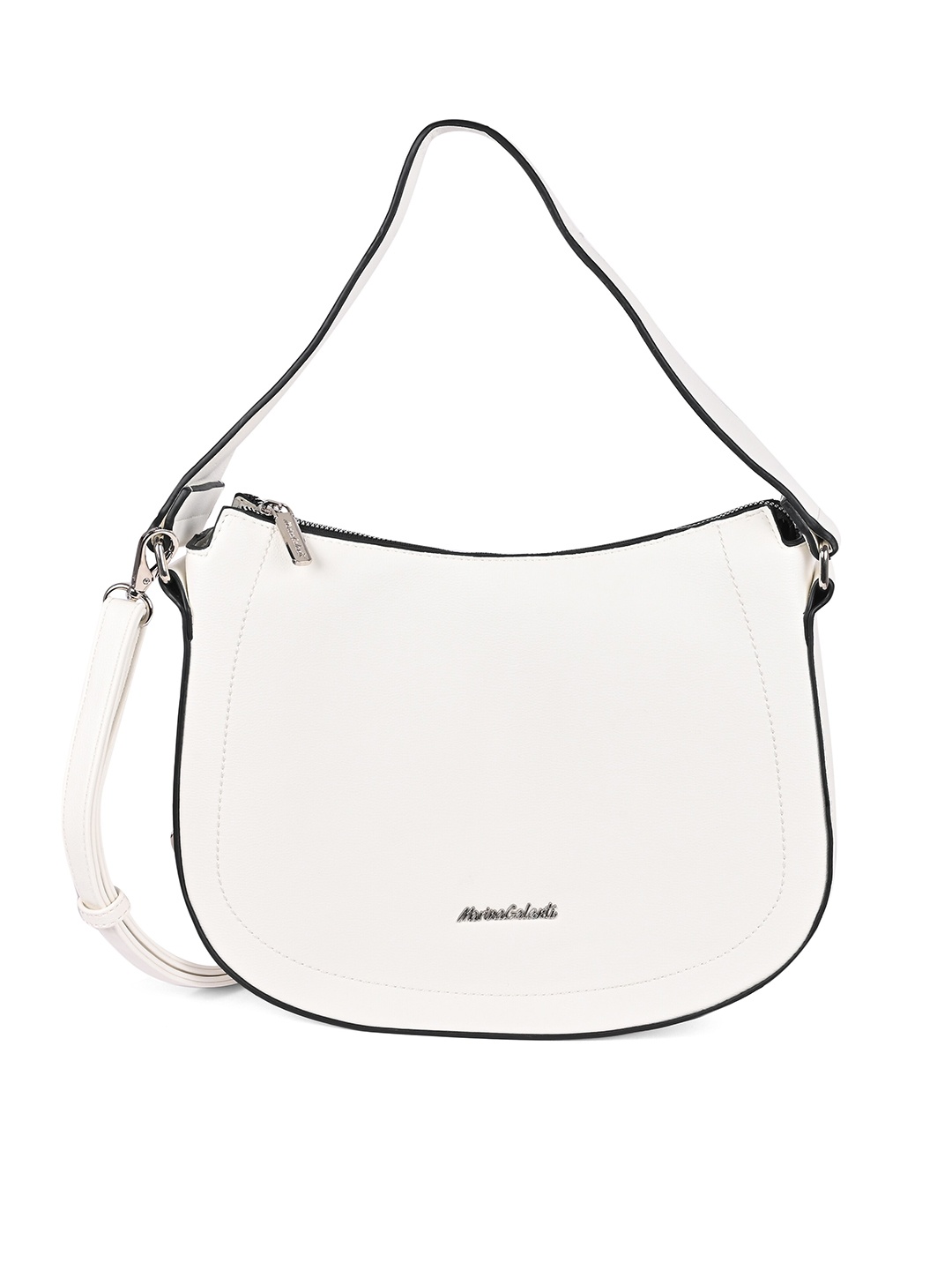 

Marina Galanti Elegante Escape White Soft One Size Hobo Handbag