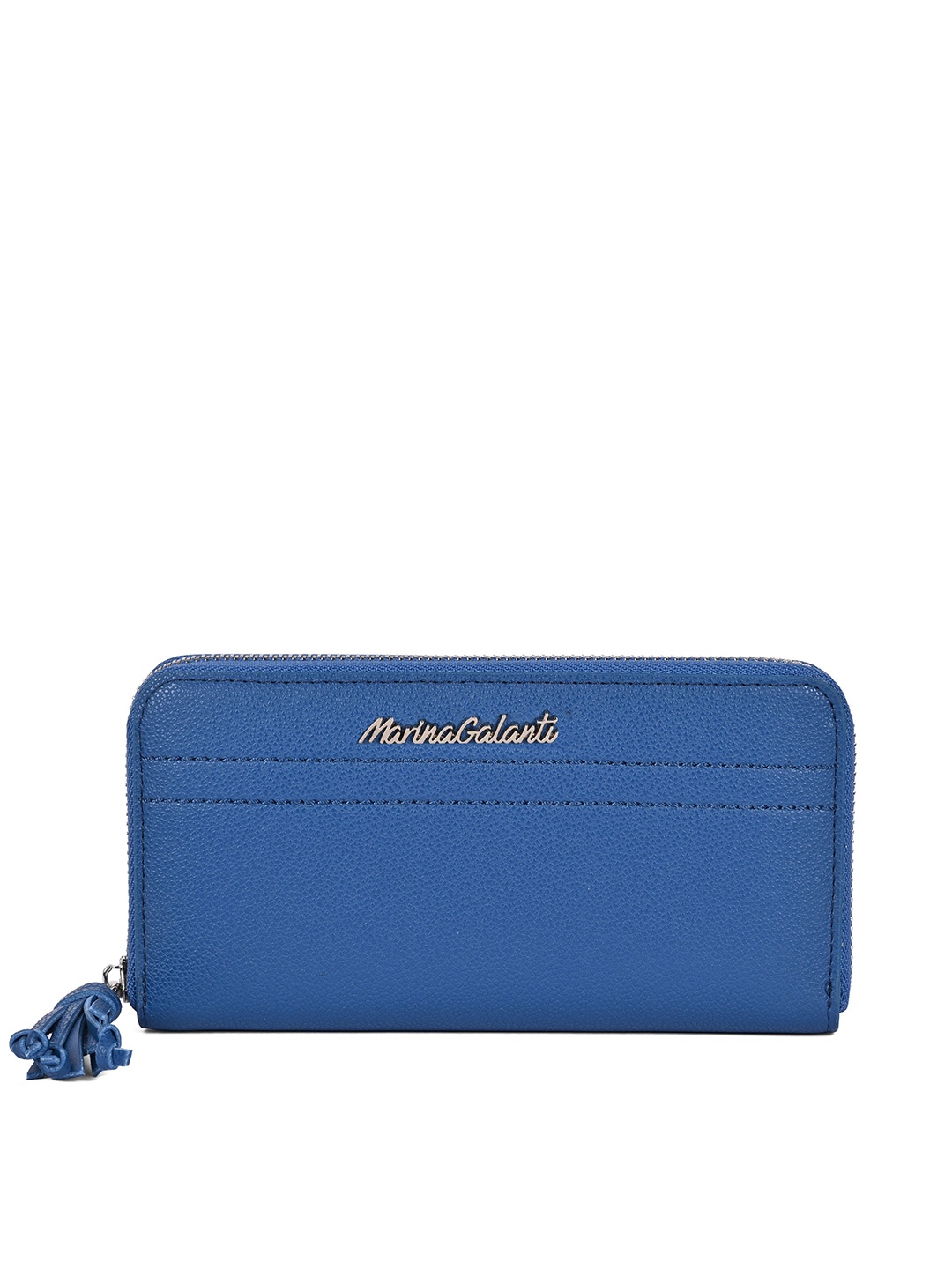 

Marina Galanti Women Blue Zip Around Wallet