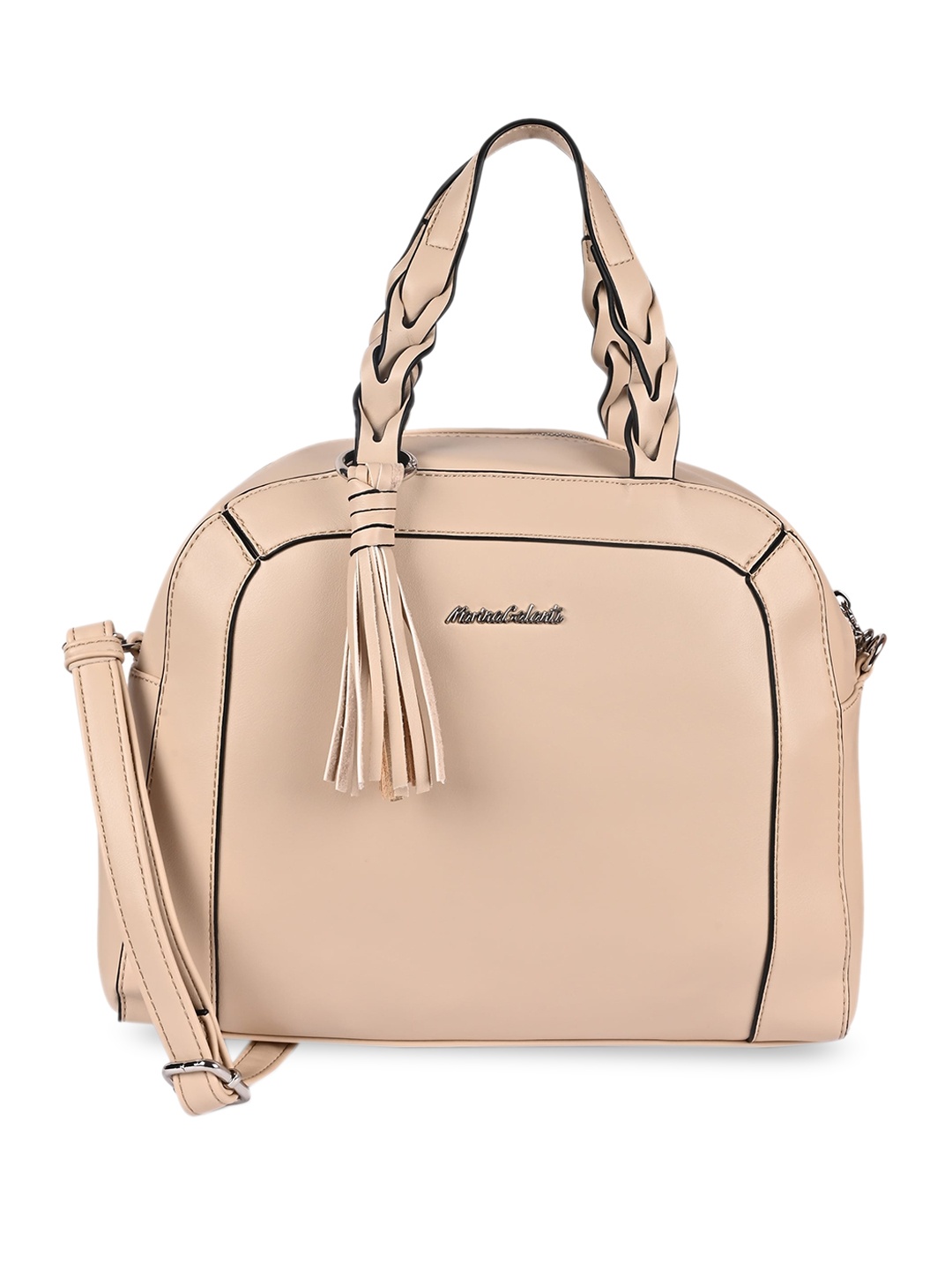 

Marina Galanti Venetian Dreams Soft Bowling Handheld Bag, Beige