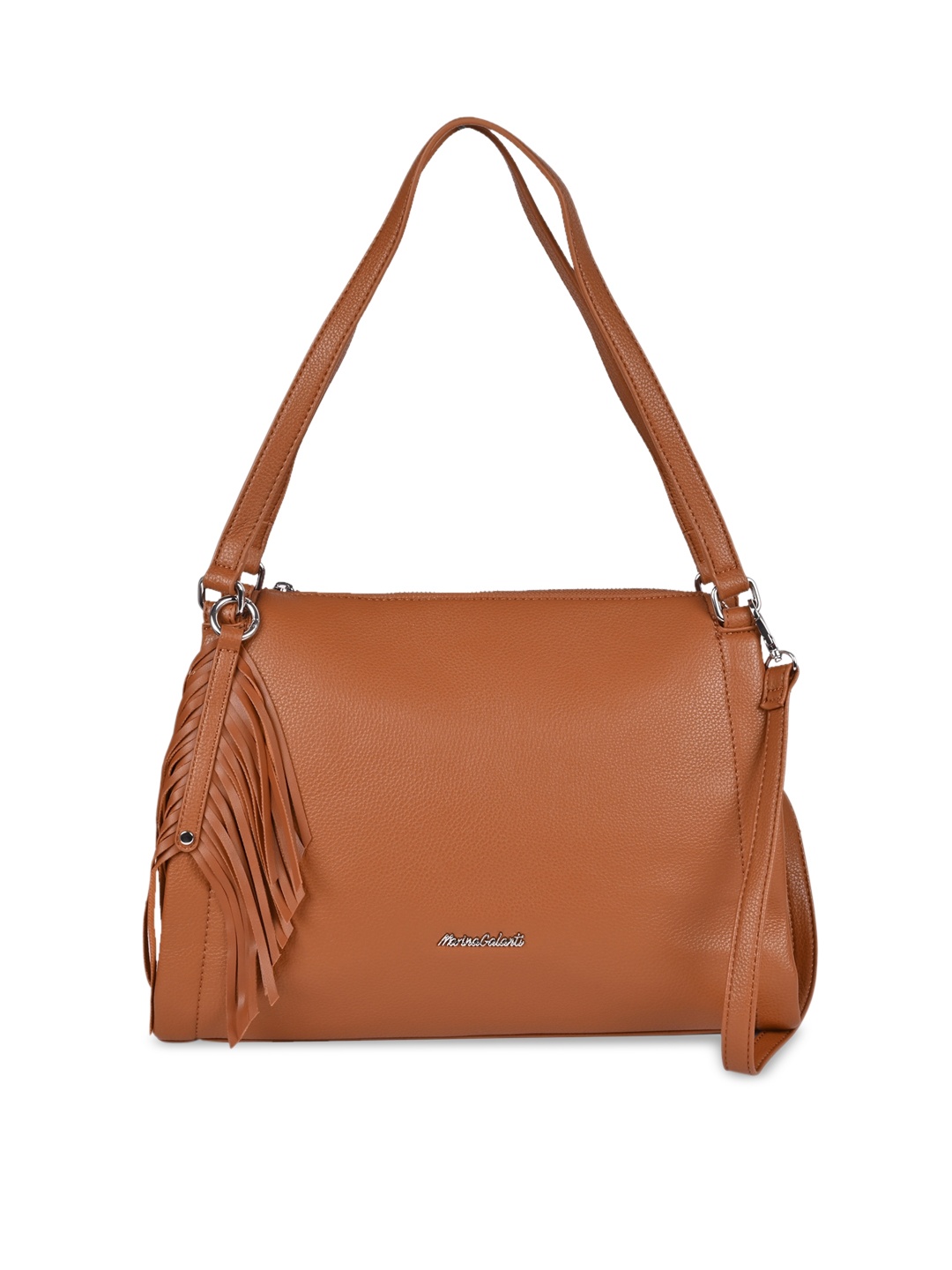 

Marina Galanti Brown PU Cuoio Soft One Size Shopping Bag