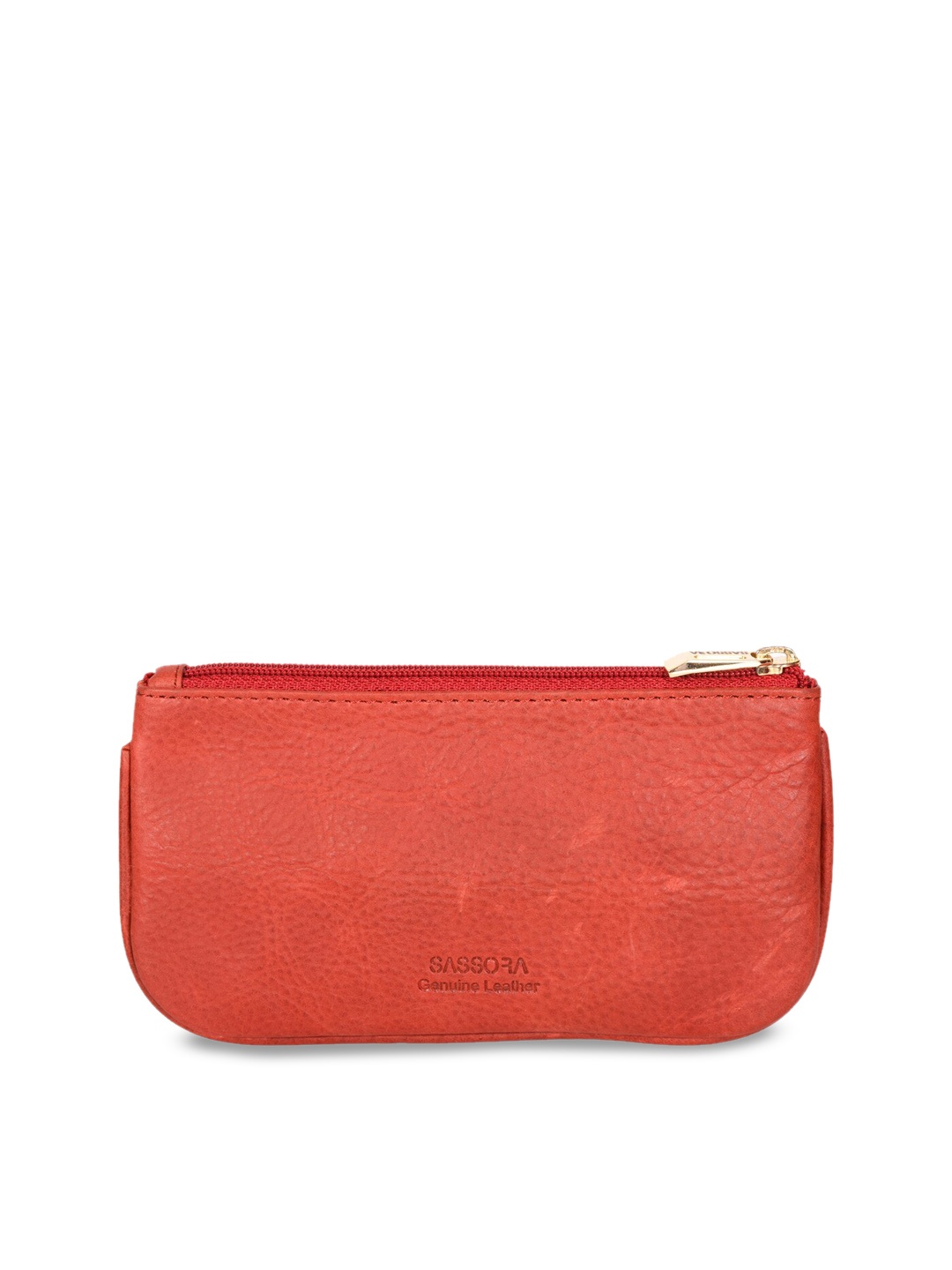

Sassora Genuine Leather Key Case, Red