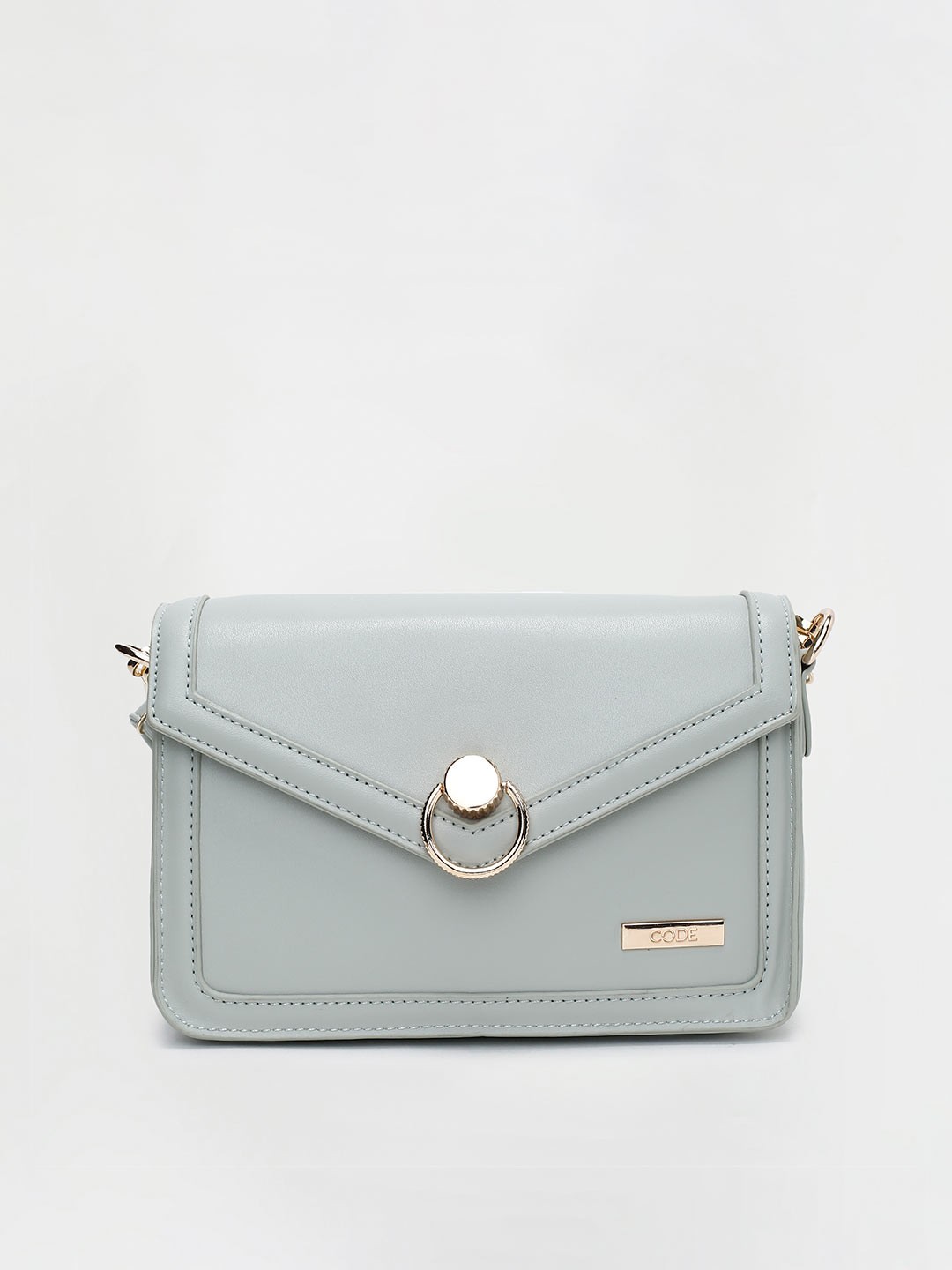 

CODE by Lifestyle Grey Structured Sling Bag