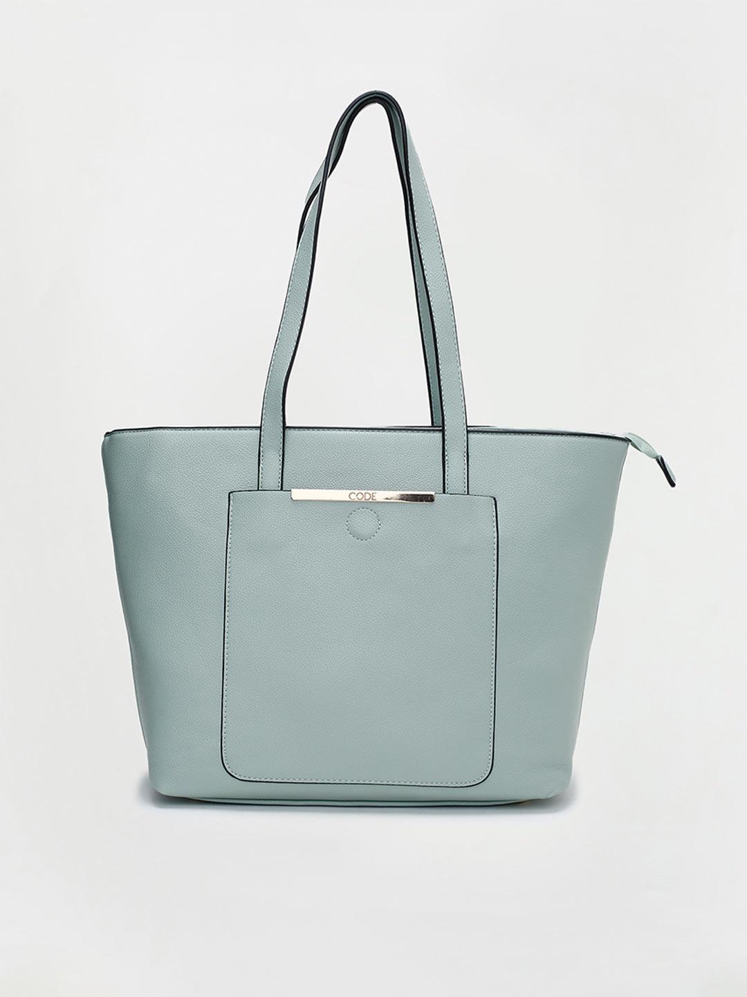 

CODE by Lifestyle Green Structured Shoulder Bag