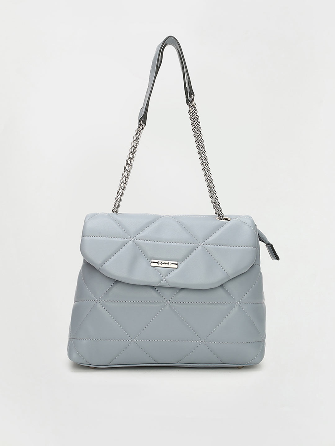 

CODE by Lifestyle Grey Textured Structured Shoulder Bag