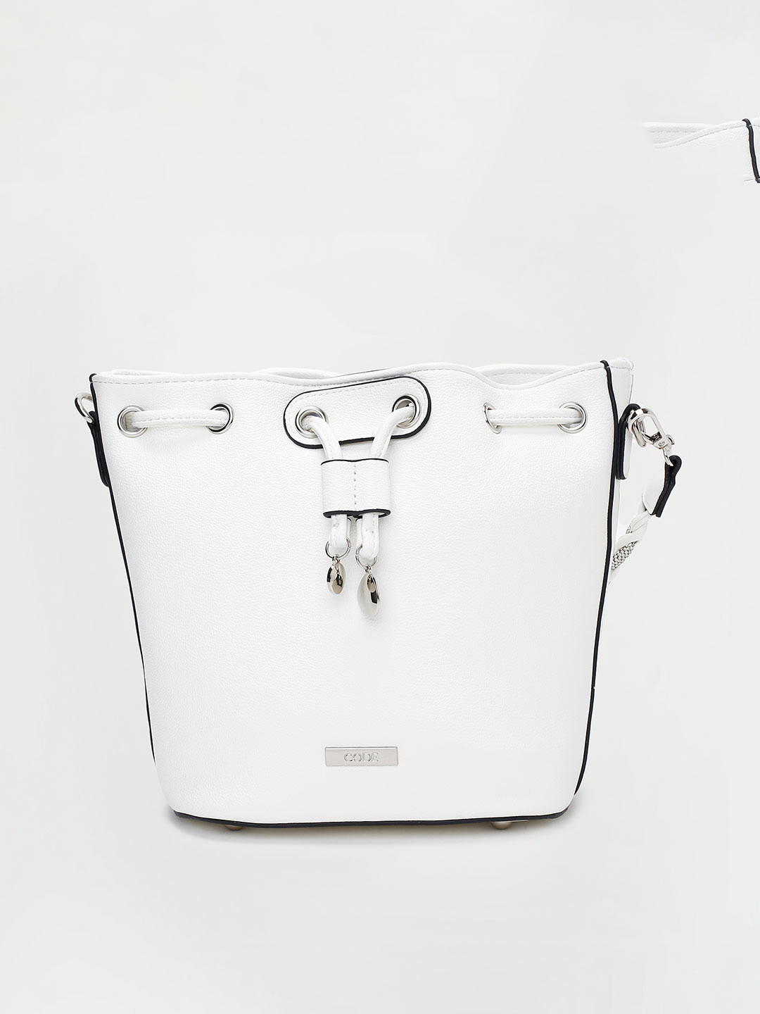 

CODE by Lifestyle White Oversized Bucket Shoulder Bag