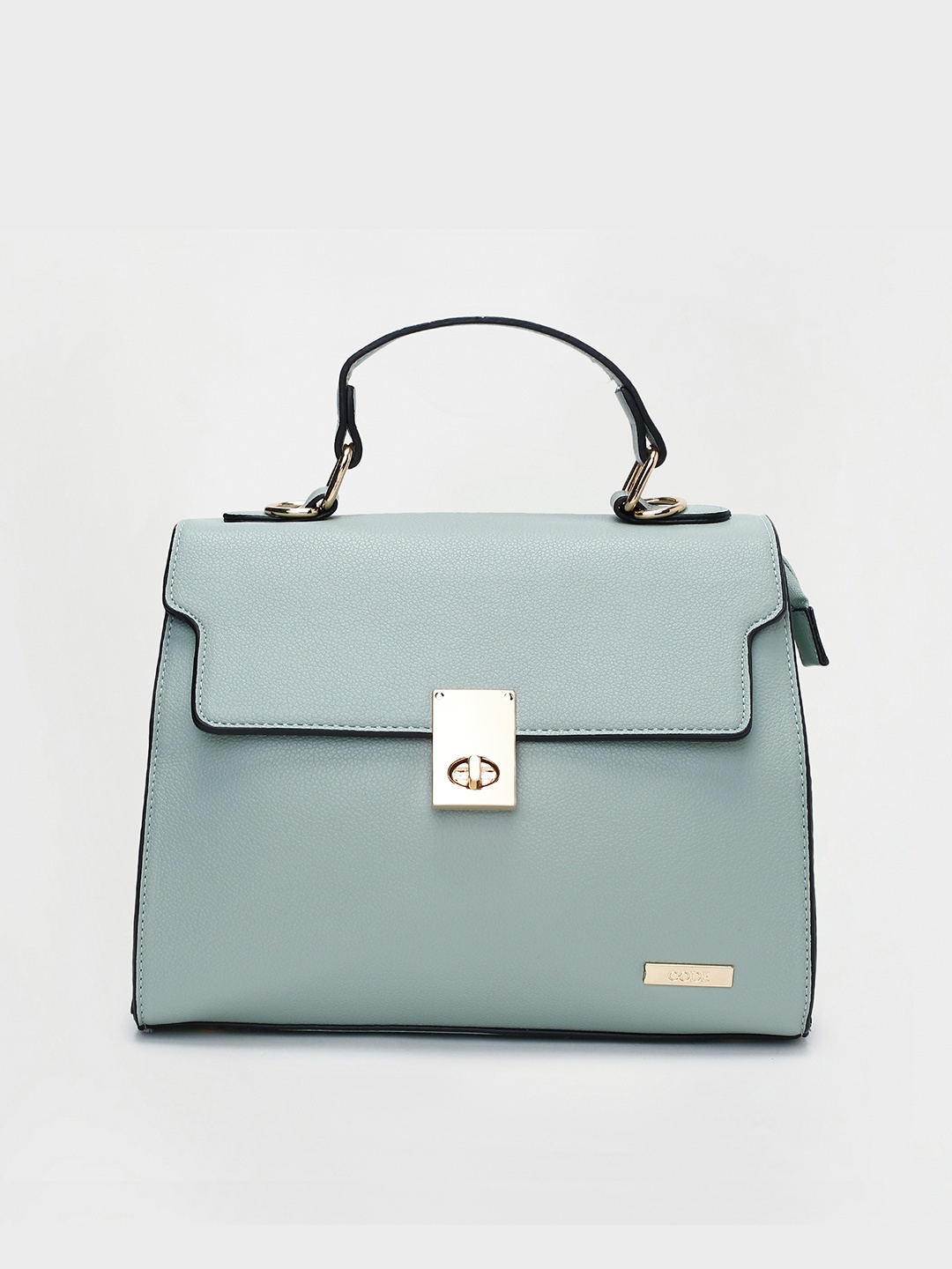 

CODE by Lifestyle Green Structured Satchel