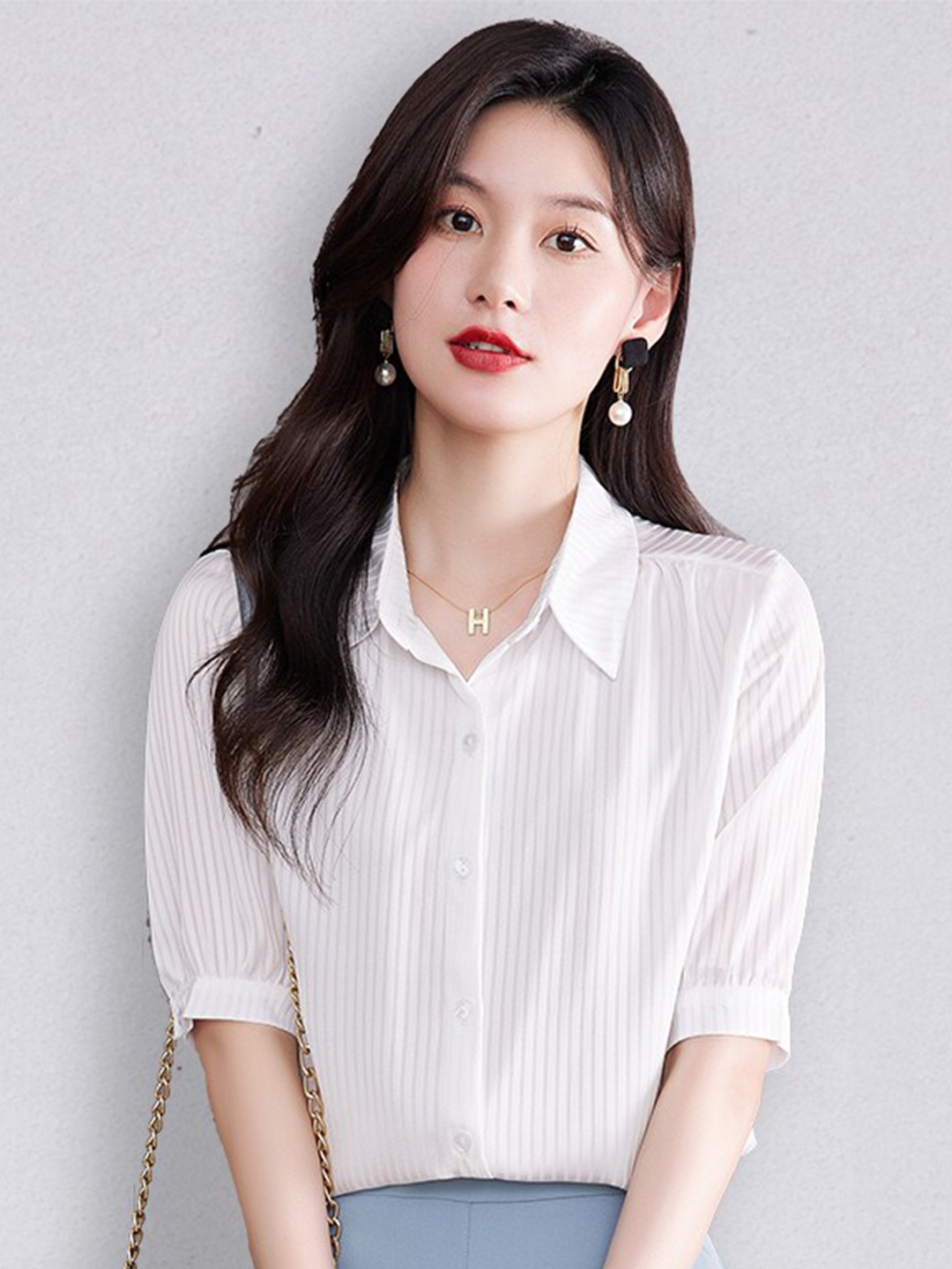 

JC Collection Women White Casual Shirt