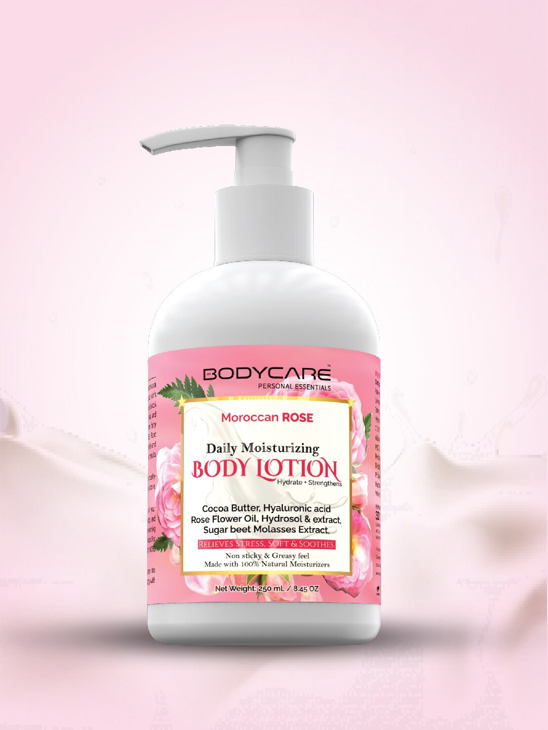 

MY BODYCARE Moroccan Rose Daily Moisturizing Body Lotion 250ml, Pink
