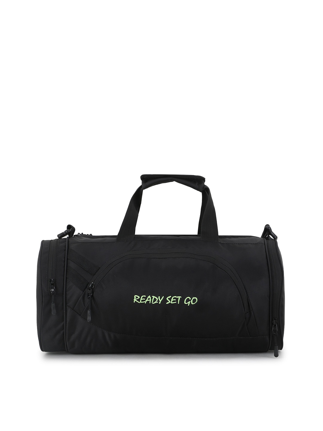 

TRAVEL POINT Green Solid Gym Shoulder Duffel Bag