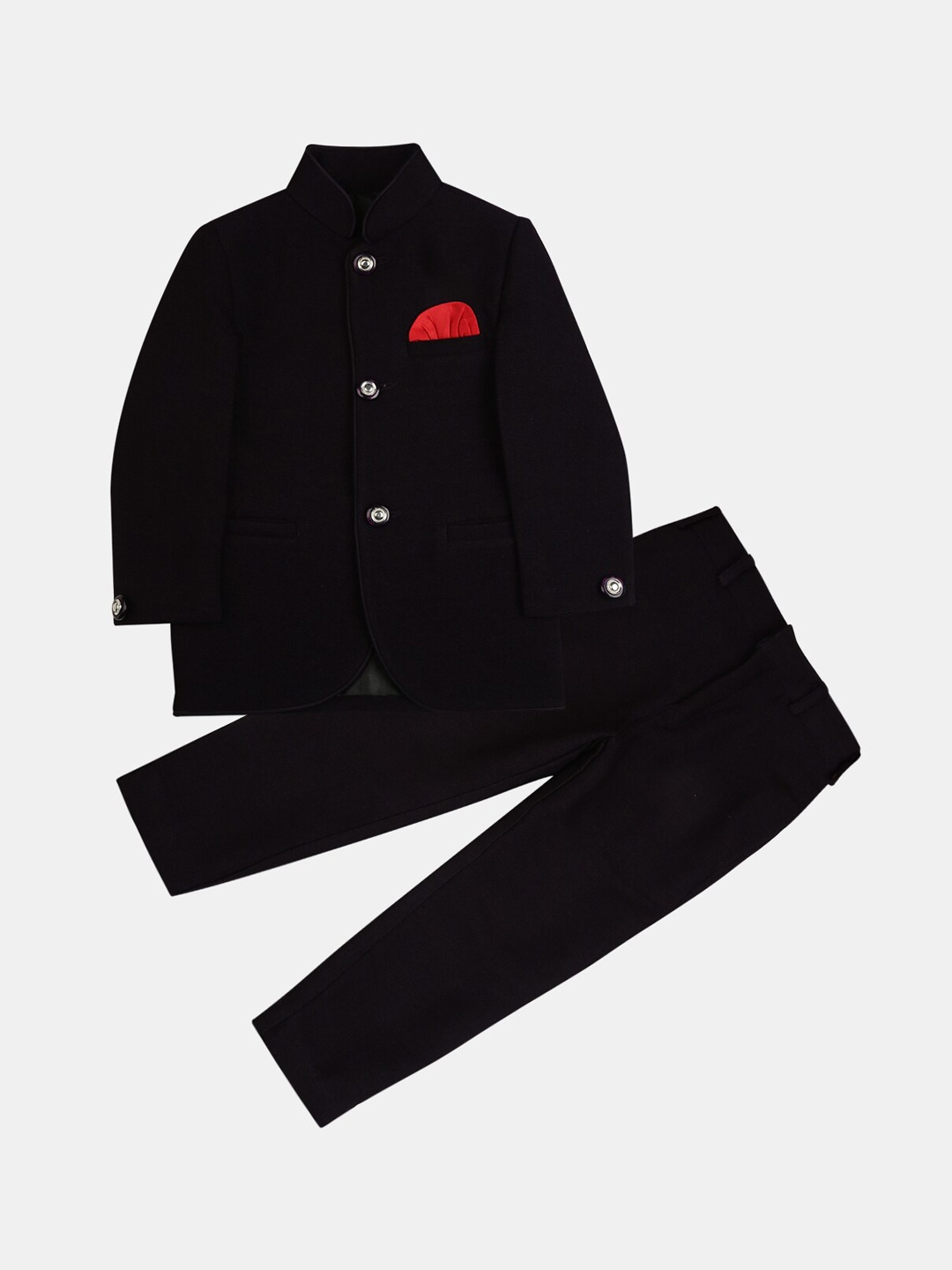 

V-Mart Boys Purple Solid Single-Breasted 2-Piece Suits