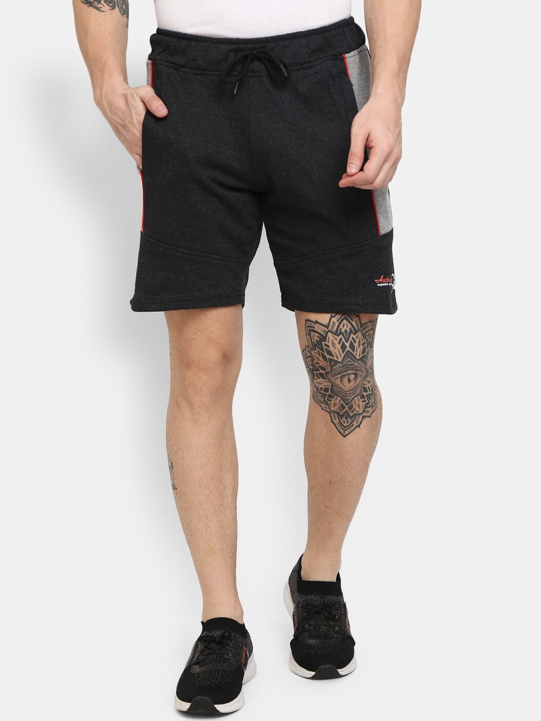 

V-Mart Men Grey Outdoor Cotton Shorts