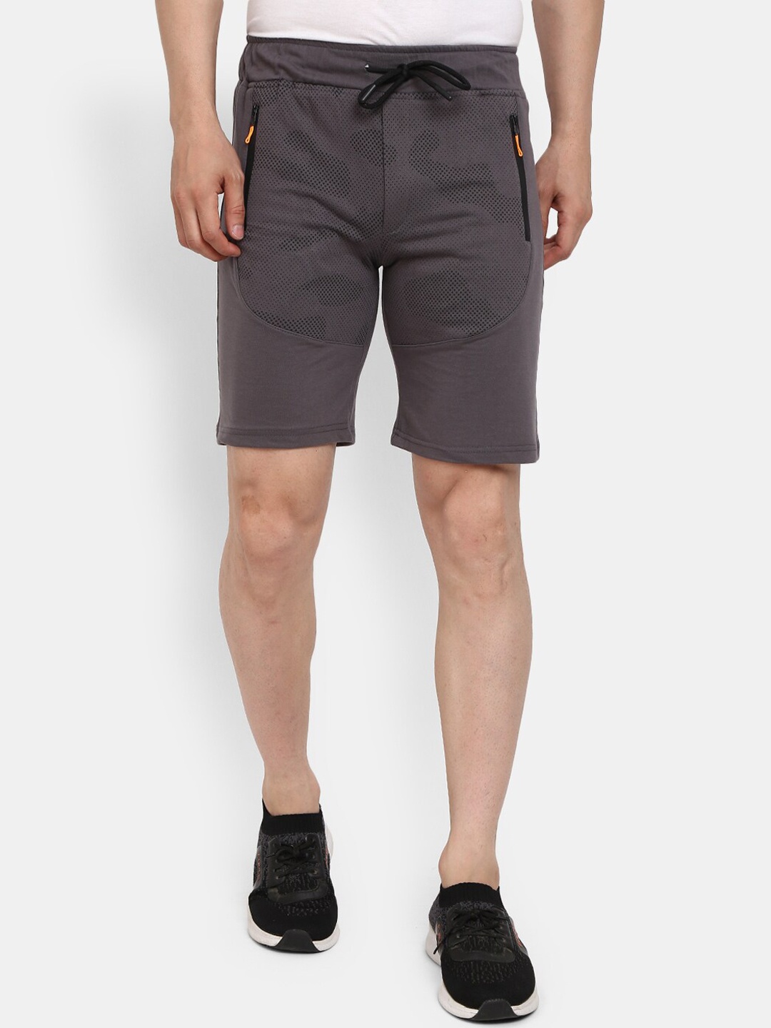 

V-Mart Men Grey Outdoor Cotton Shorts