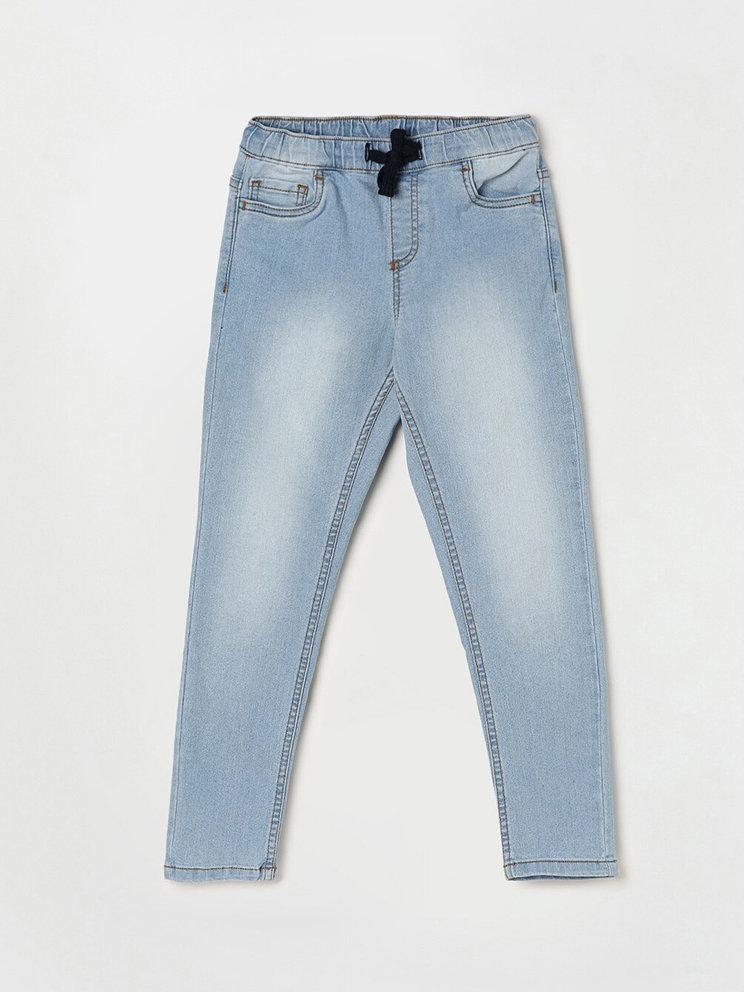 

Fame Forever by Lifestyle Boys Blue Heavy Fade Cotton Jeans