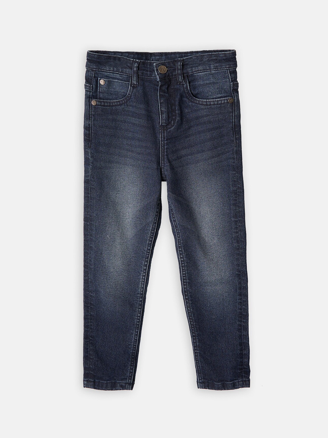 

Angel & Rocket Boys Blue Comfort Light Fade Stretchable Cotton Jeans