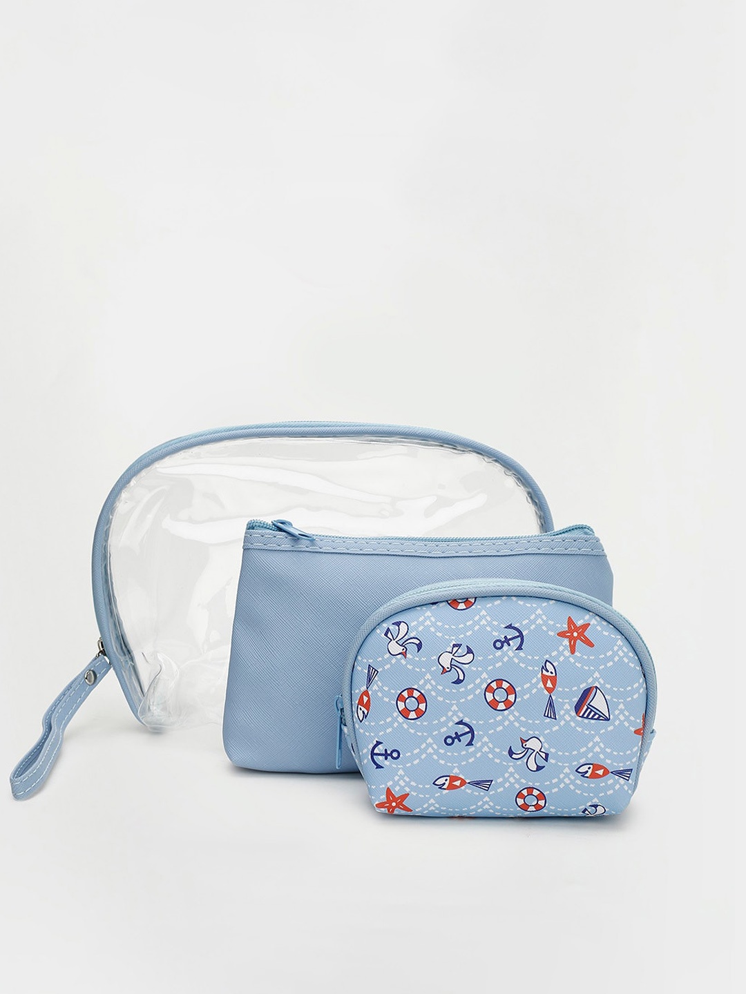 

Ginger by Lifestyle Blue Printed Purse Clutch