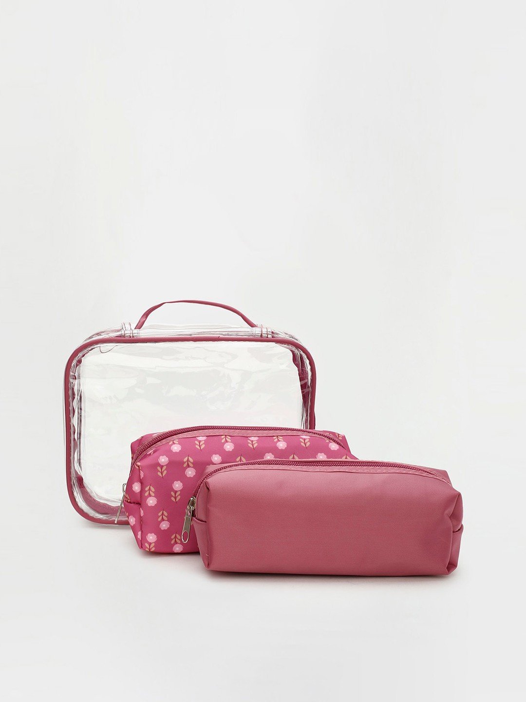 

Ginger by Lifestyle Pink Pack of 2 Purse With Vanity Case