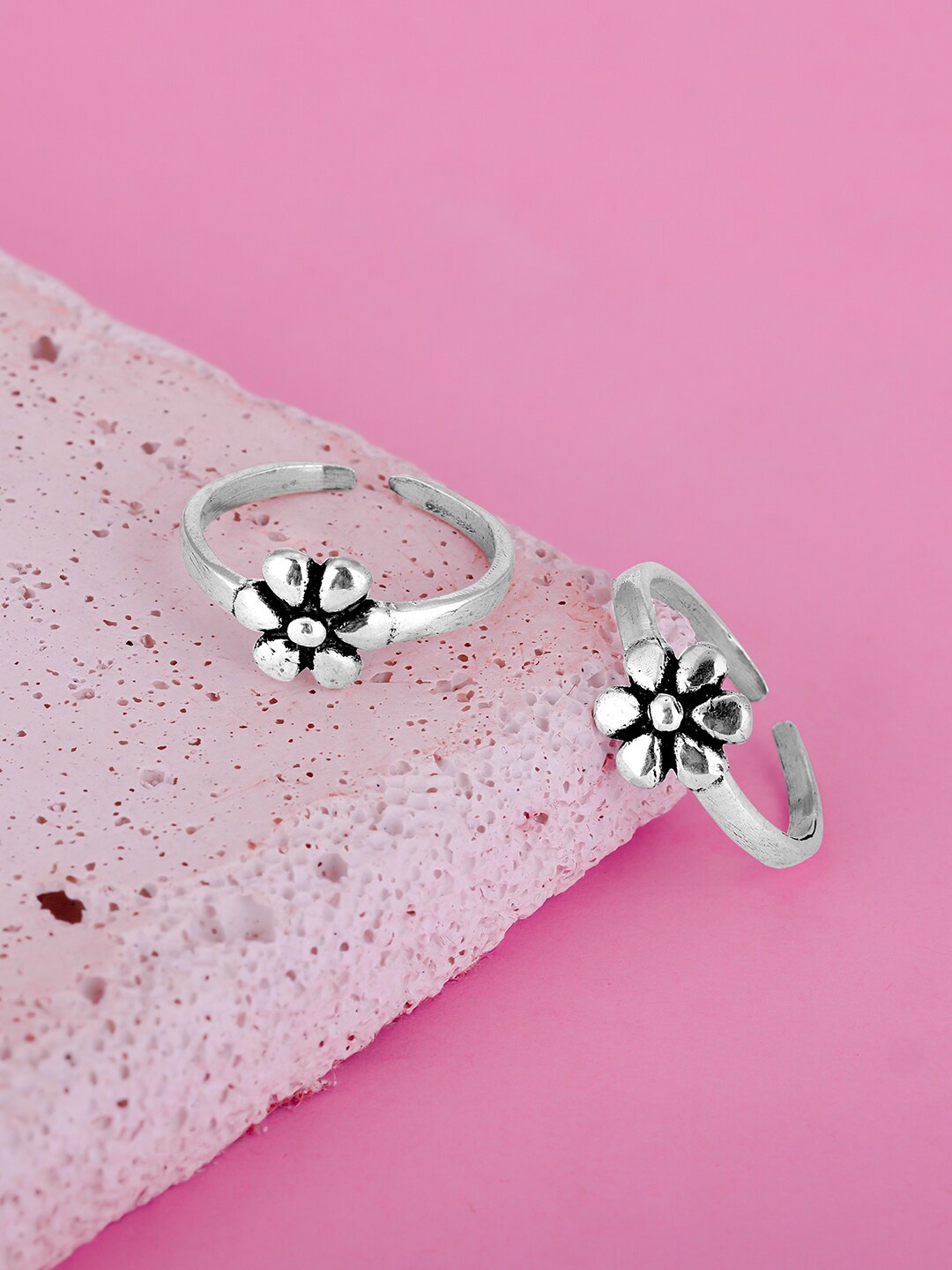 

GIVA 925 Sterling Silver Oxidised Toe Rings