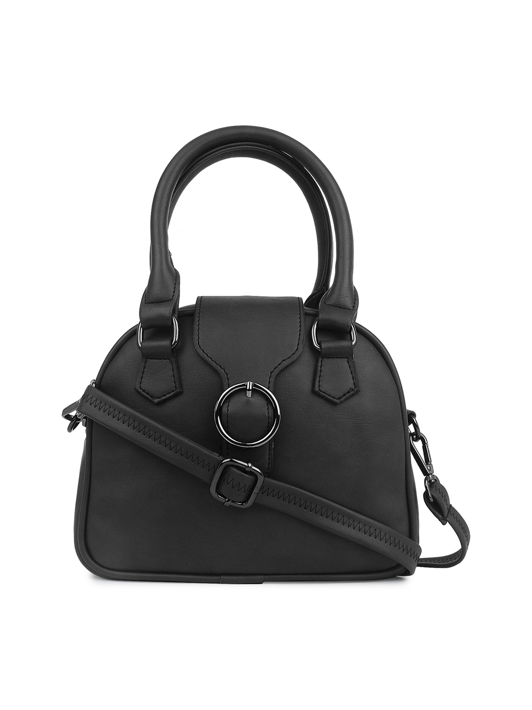 

LEGAL BRIBE Structured Handheld Bag, Black