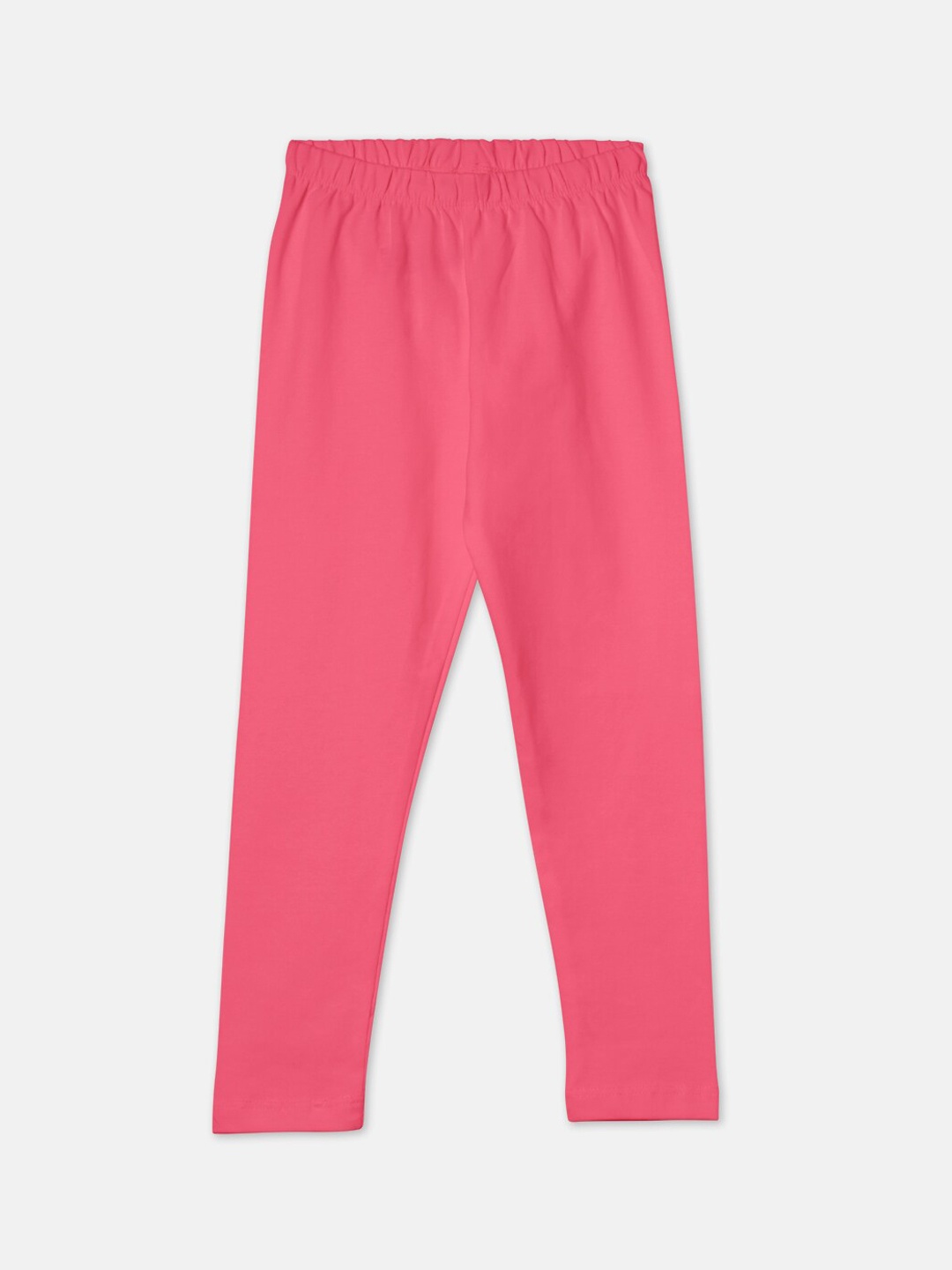 

R&B Girls Pink Solid Ankle-Length Legging