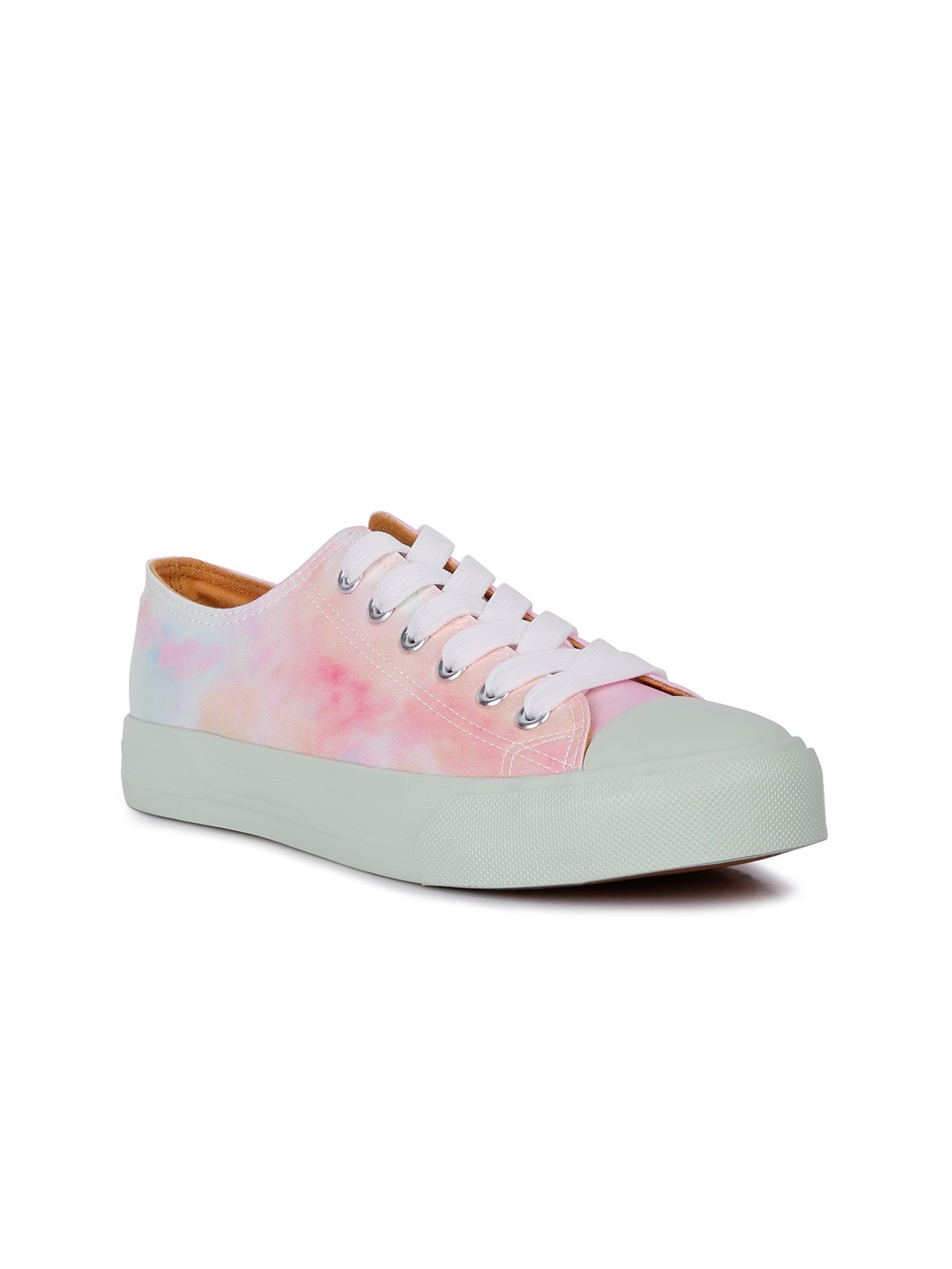 

London Rag Women White Printed Sneakers