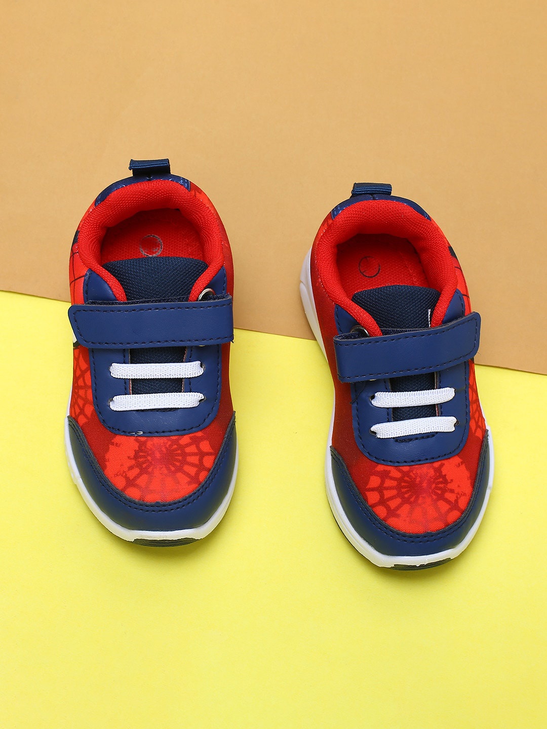 

Fame Forever by Lifestyle Boys Red & Blue Colourblocked Sneakers