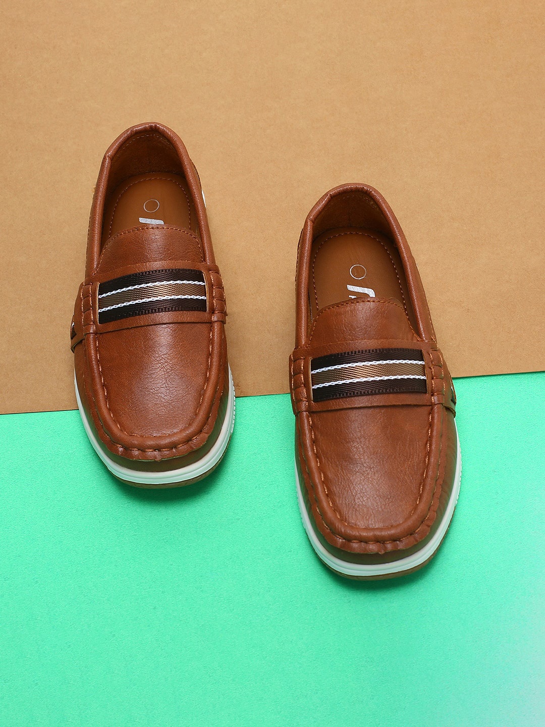 

Fame Forever by Lifestyle Boys Tan Casual Loafers