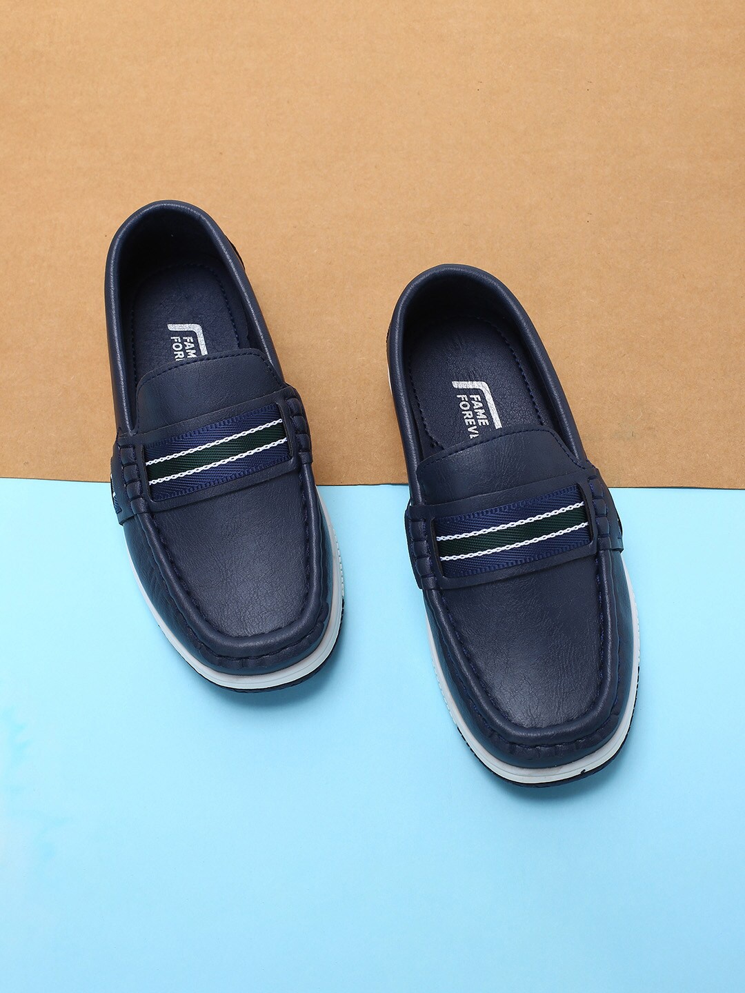 

Fame Forever by Lifestyle Boys Navy Blue Casual Loafers