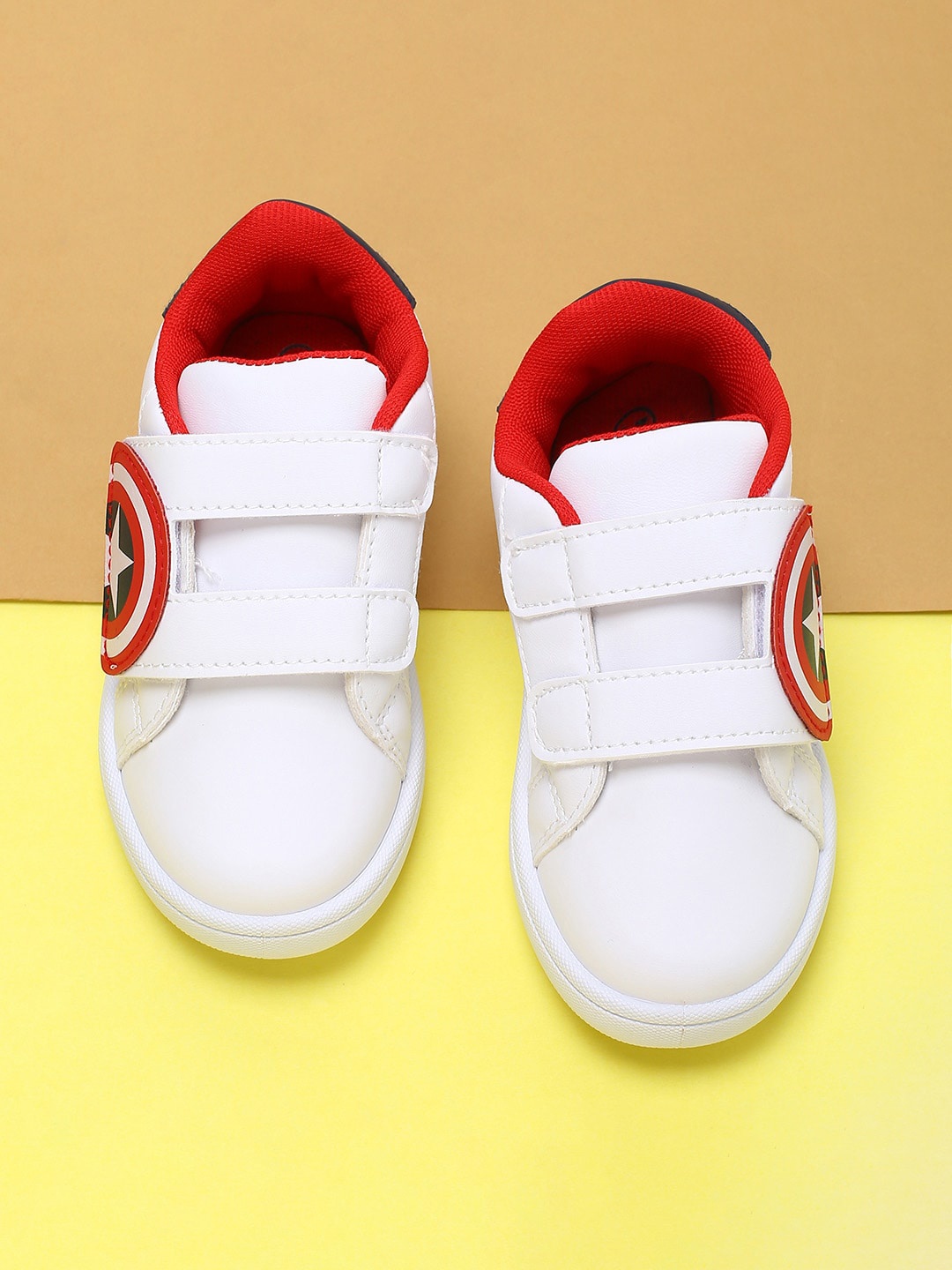 

Fame Forever by Lifestyle Boys White Printed Sneakers