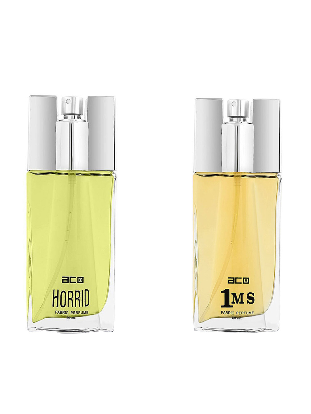 

aco PERFUMES Men Set Of Horrid & 1MS Perfume Spray - 60 ml Each, Yellow