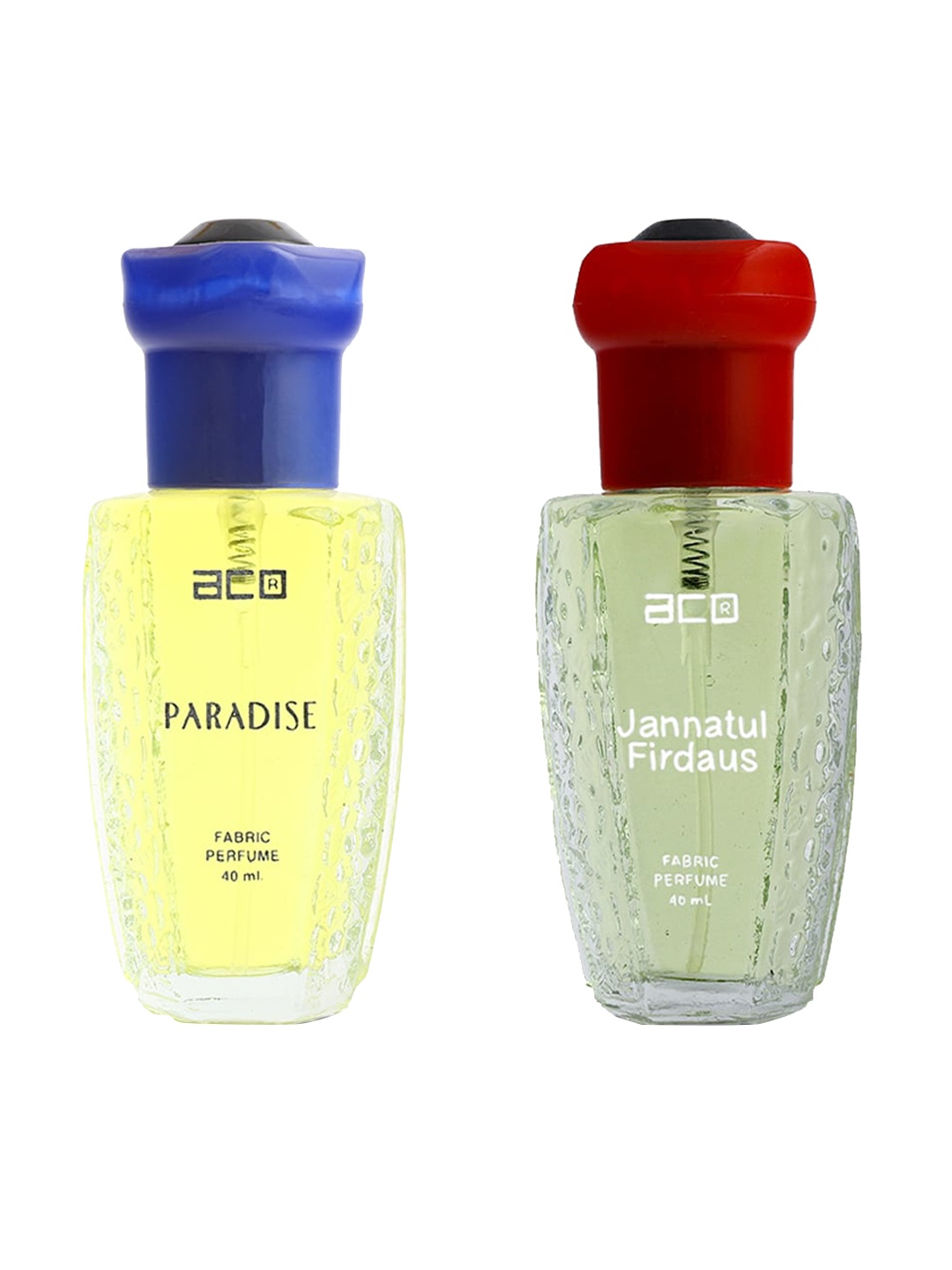 

aco PERFUMES Men Set of 2 Jannatul Firdaus & Paradise Fragrance Perfume Spray-40ml Each, Yellow