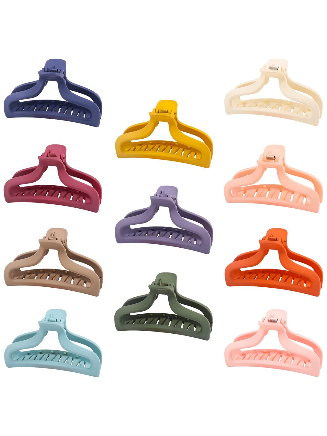 

FIMBUL Women Pink & Red 11 Claw Clip