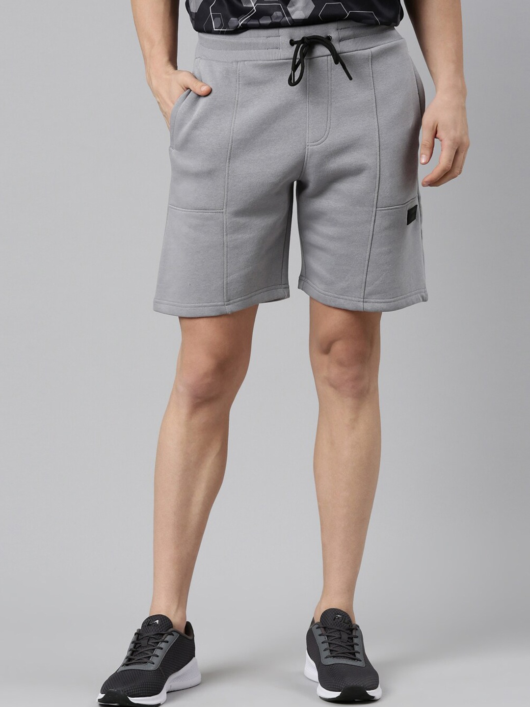 

FILA Madagascar Cotton Sports Shorts, Grey