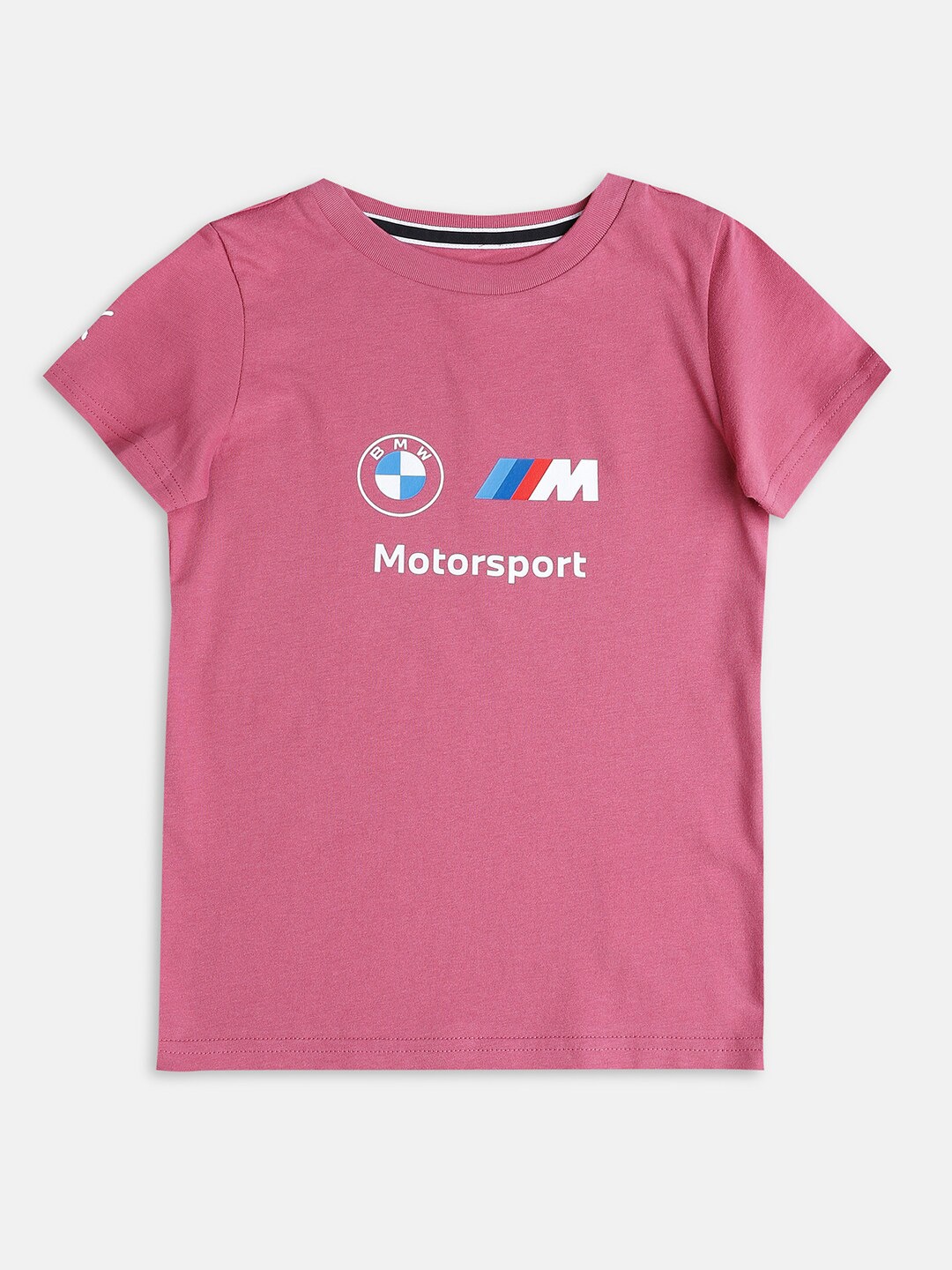 

PUMA Motorsport Kids Purple BMW M Motorsport Essentials Logo Cotton Printed T-shirt
