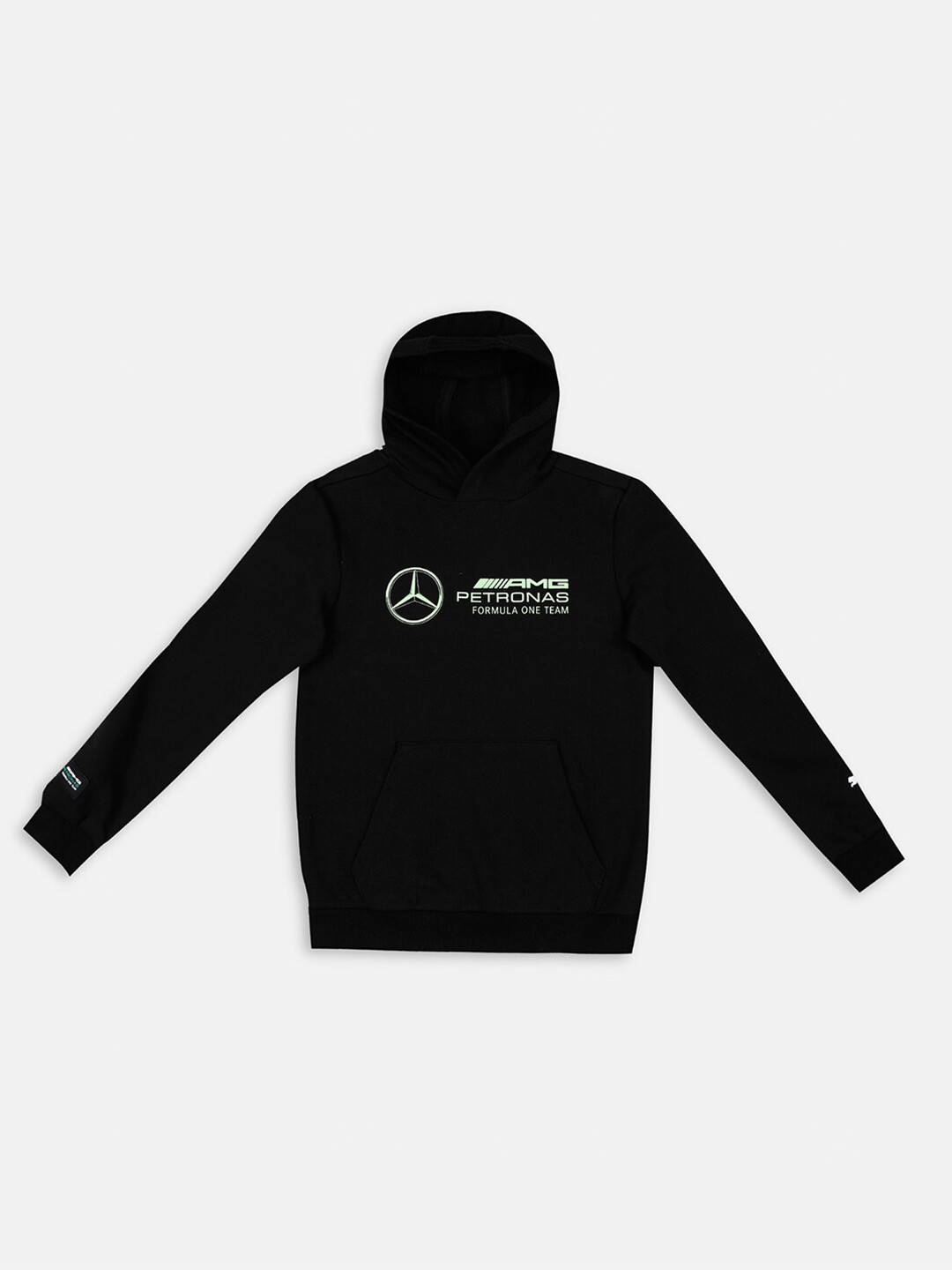 

PUMA Motorsport Kids MAMG Petronas Motorsport F1 Logo Hooded Regular Fit Sweatshirt, Black