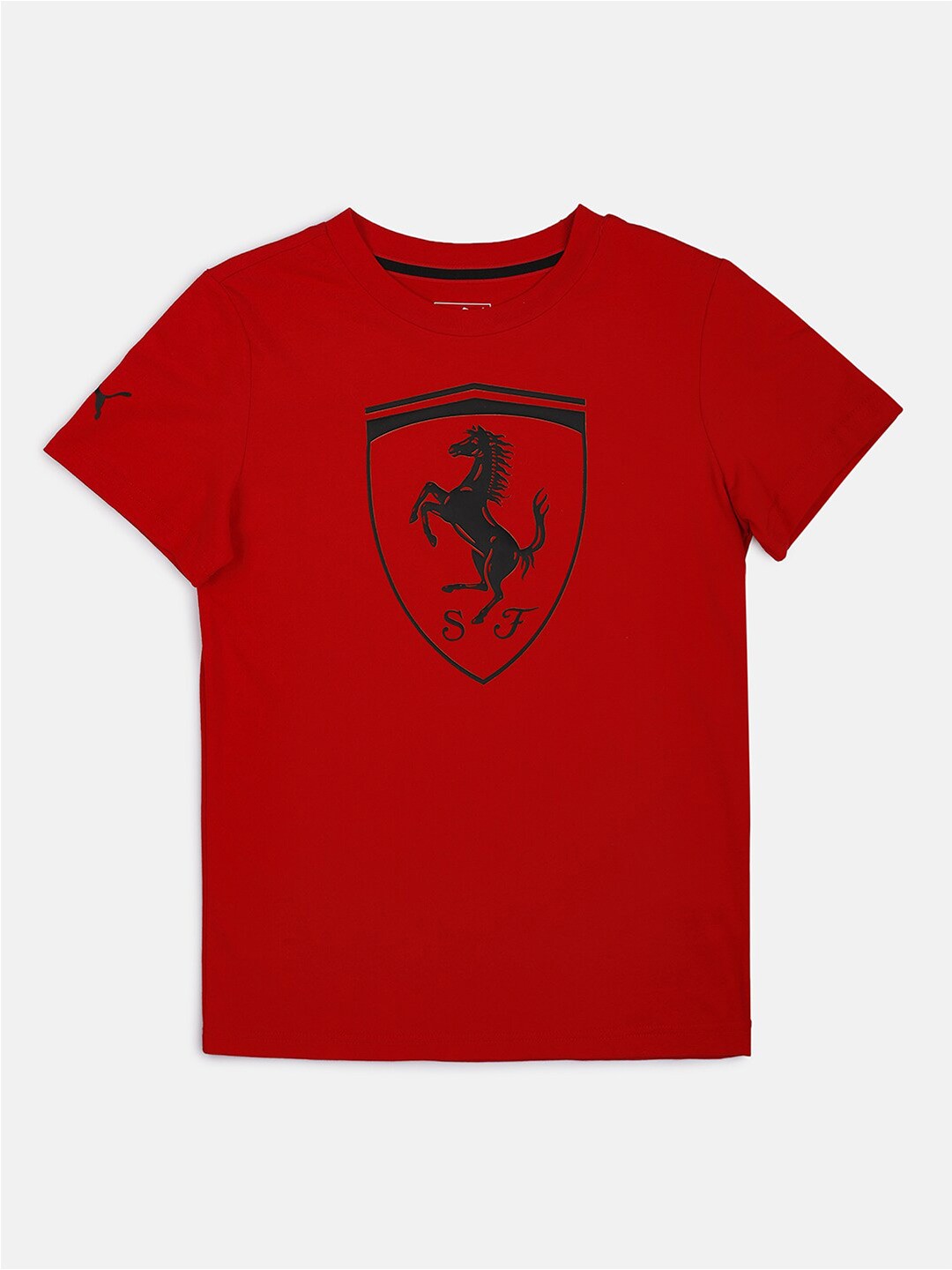 

PUMA Motorsport Kids Red Scuderia Ferrari Big Shield Cotton Printed T-shirt