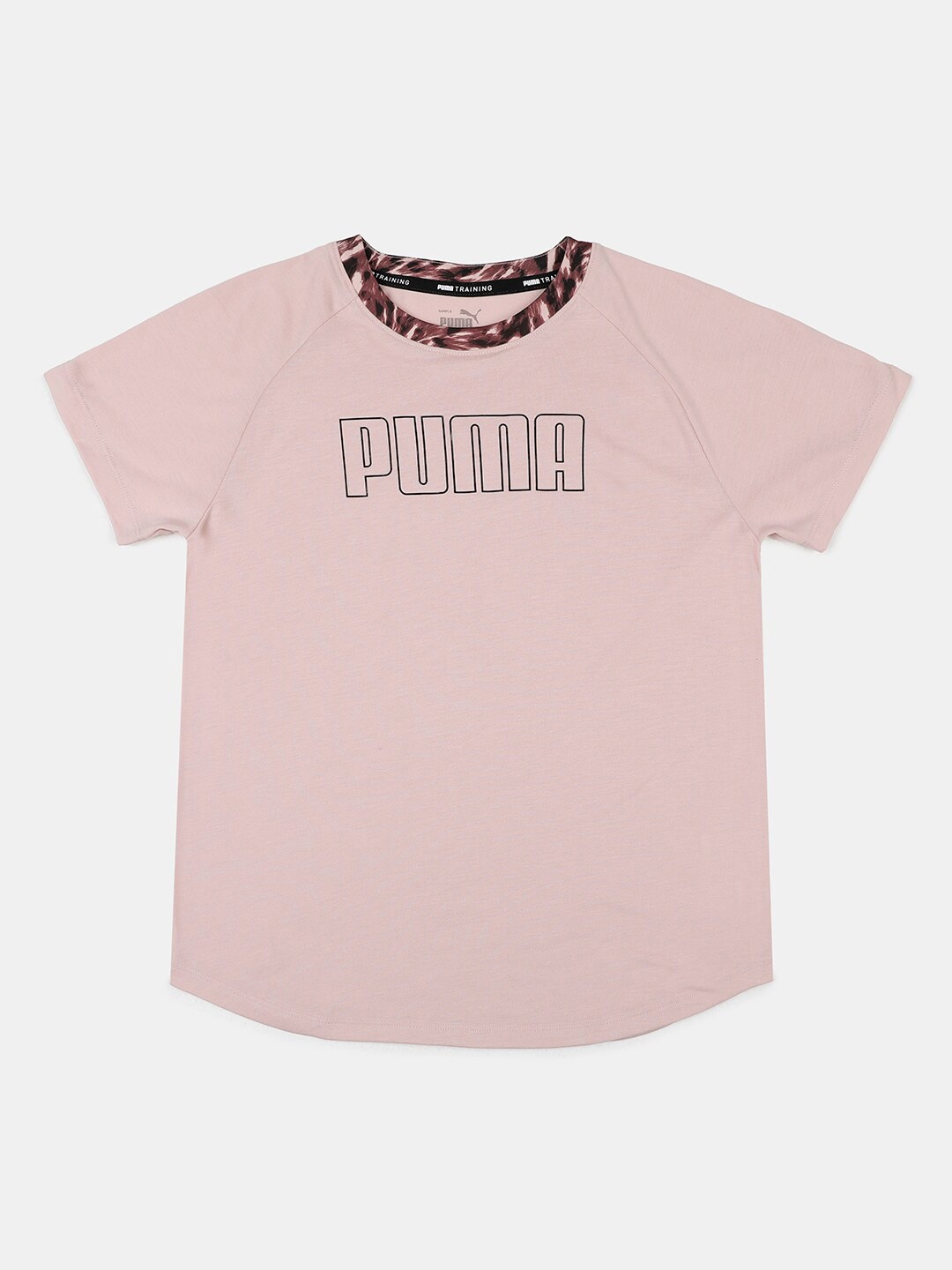 

Puma Girls Pink Safari Glam Youth Printed Outdoor T-Shirt
