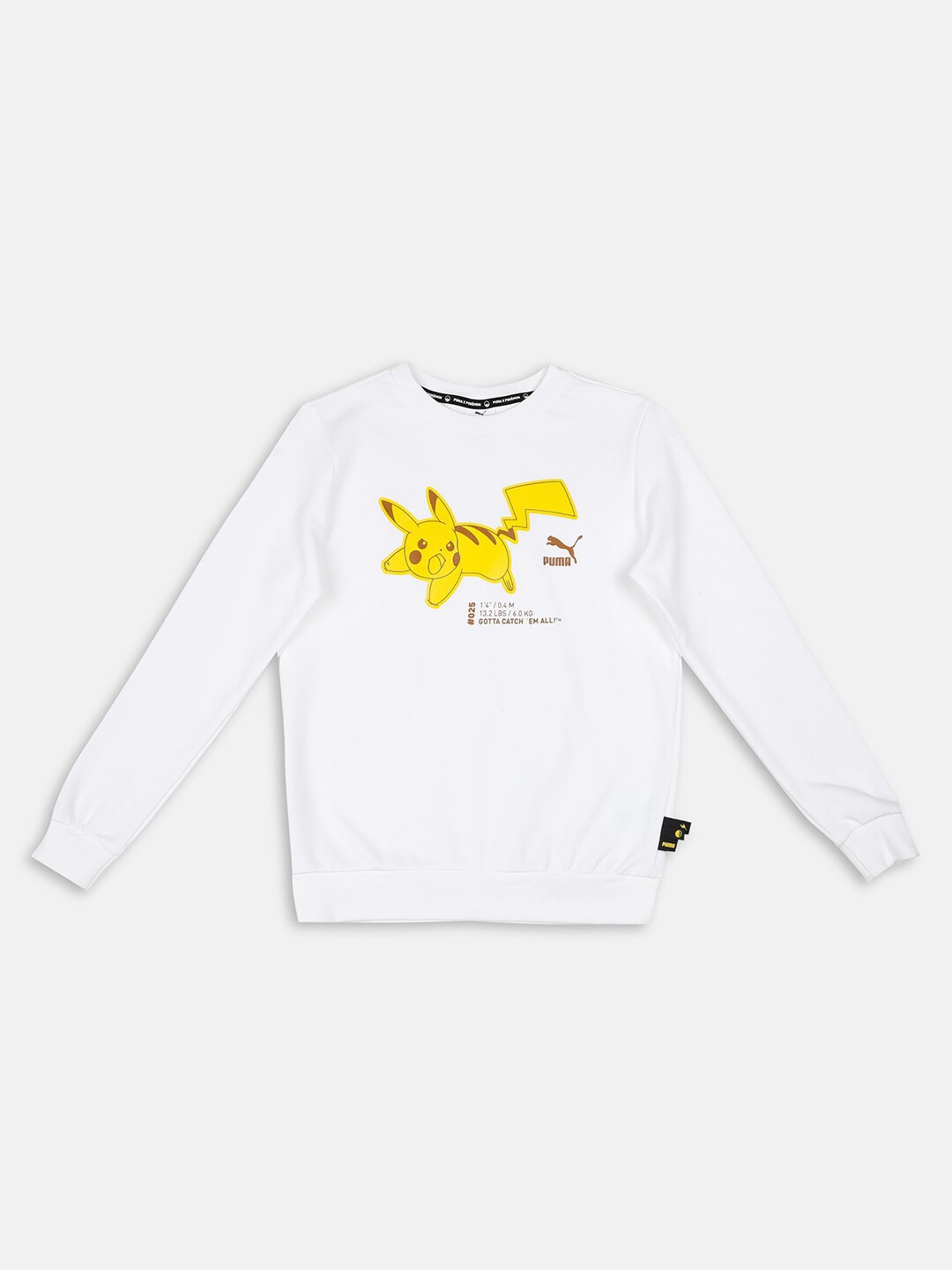

PUMA x POKEMON Youth Sweatshirt, White