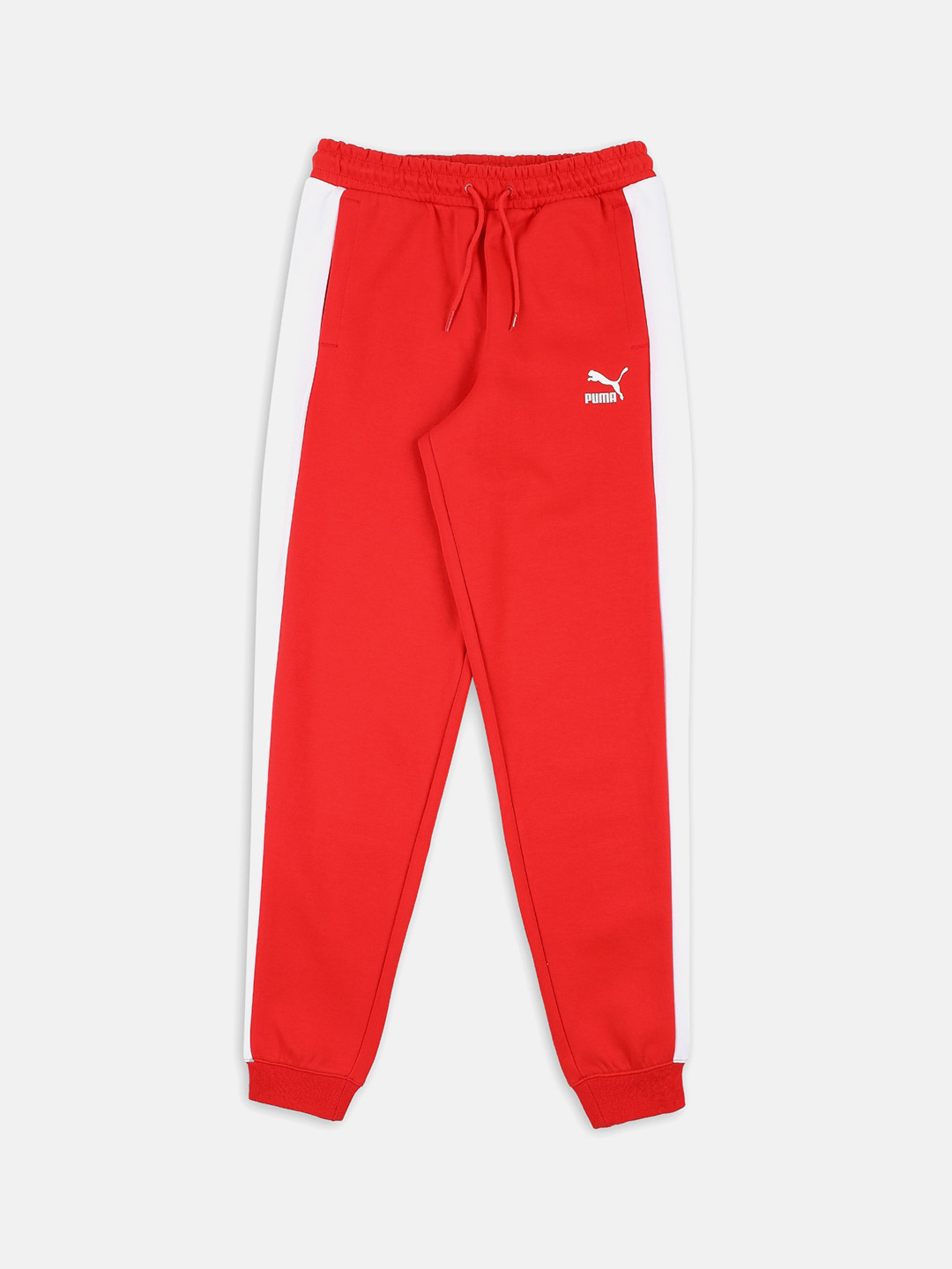 

Puma Boys Red Solid Cotton Regular Fit Sustainable Joggers