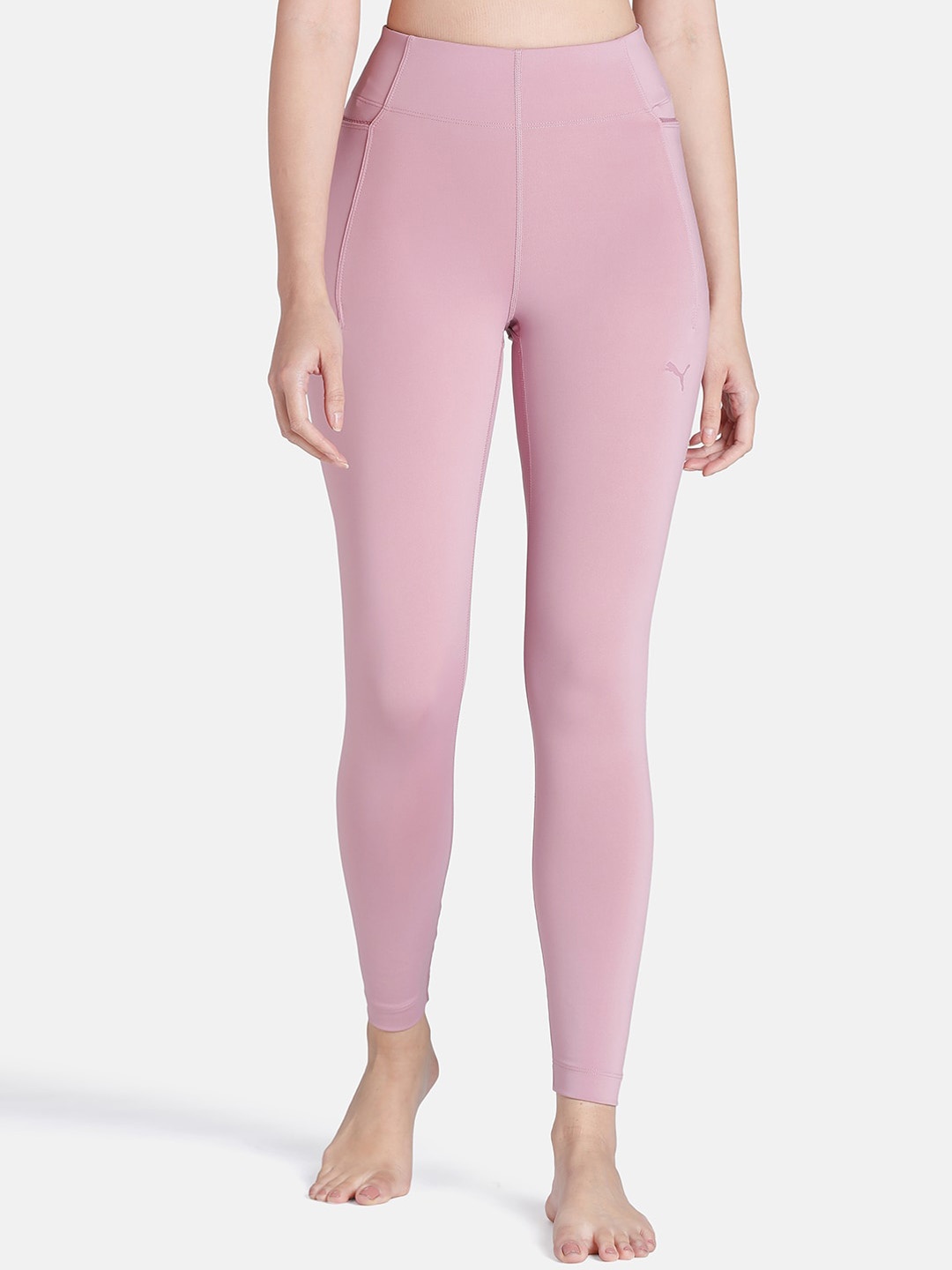 

Puma Women Purple Solid Studio Yourmove Ultrabare 7/8 Sustainable Training Leggings