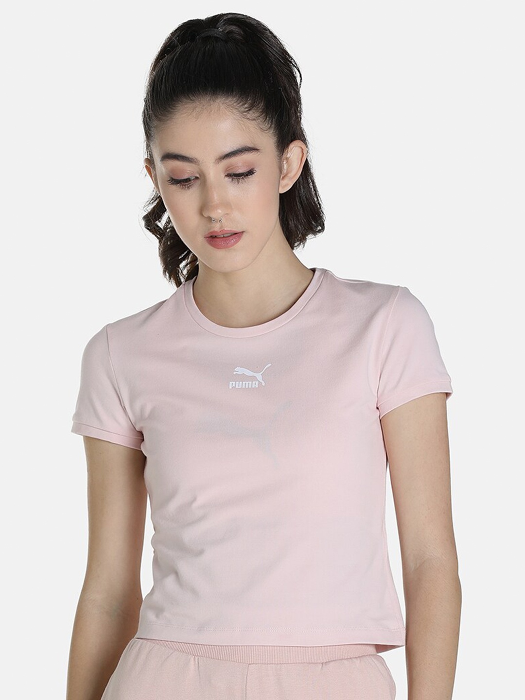 

Puma Women Pink Classics T-Shirt