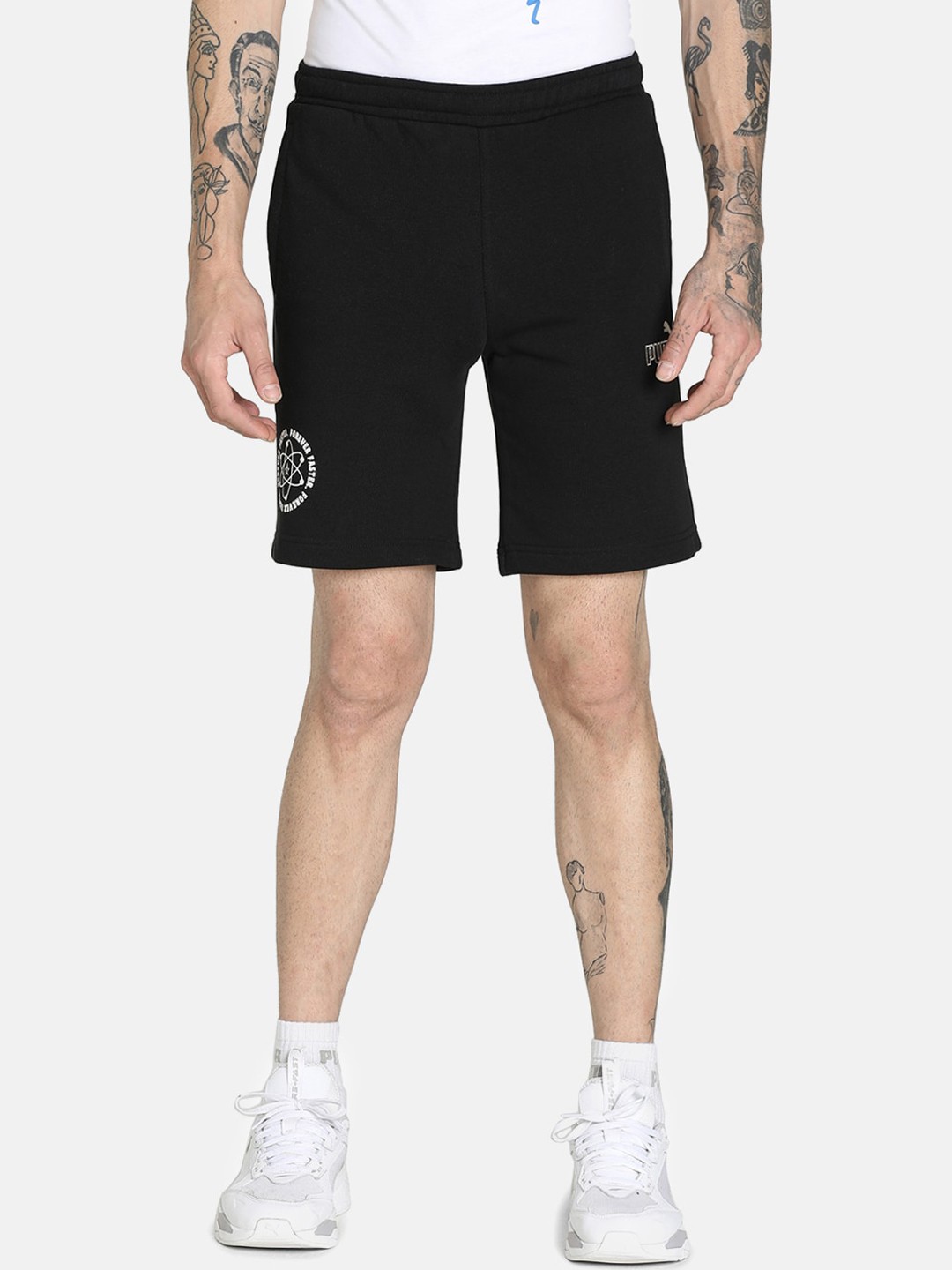 

Puma Men Black PUMA X 1DER KL Outdoor Sports Shorts