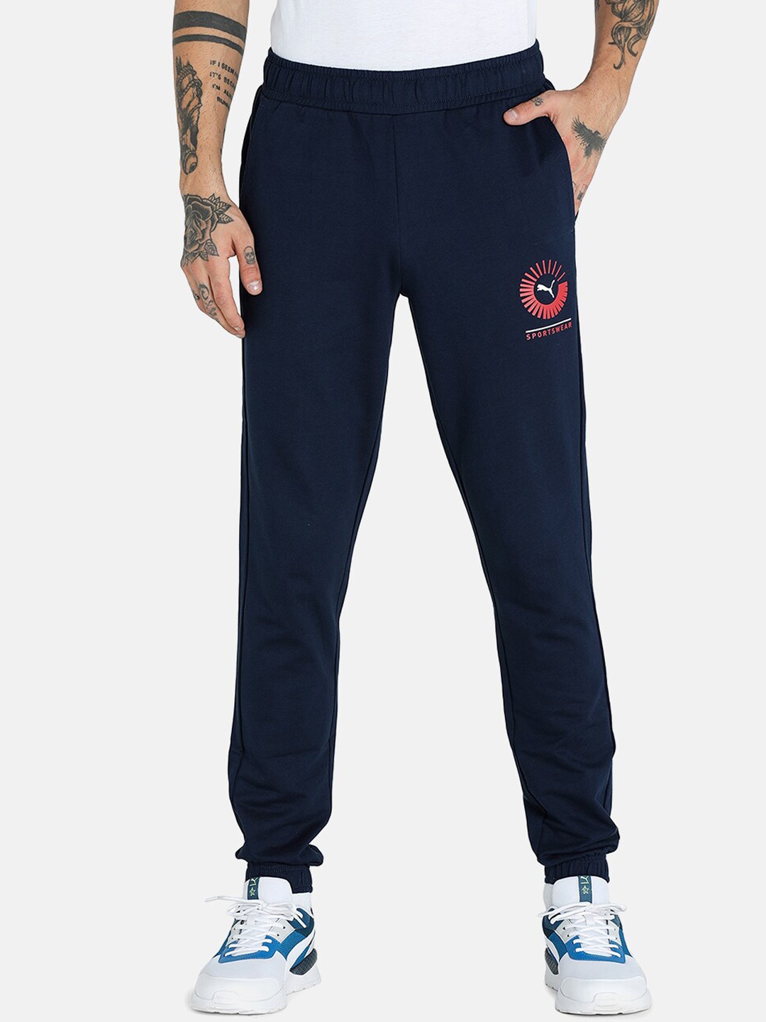 

Puma Men Navy Blue X 1DER Sweat Pants